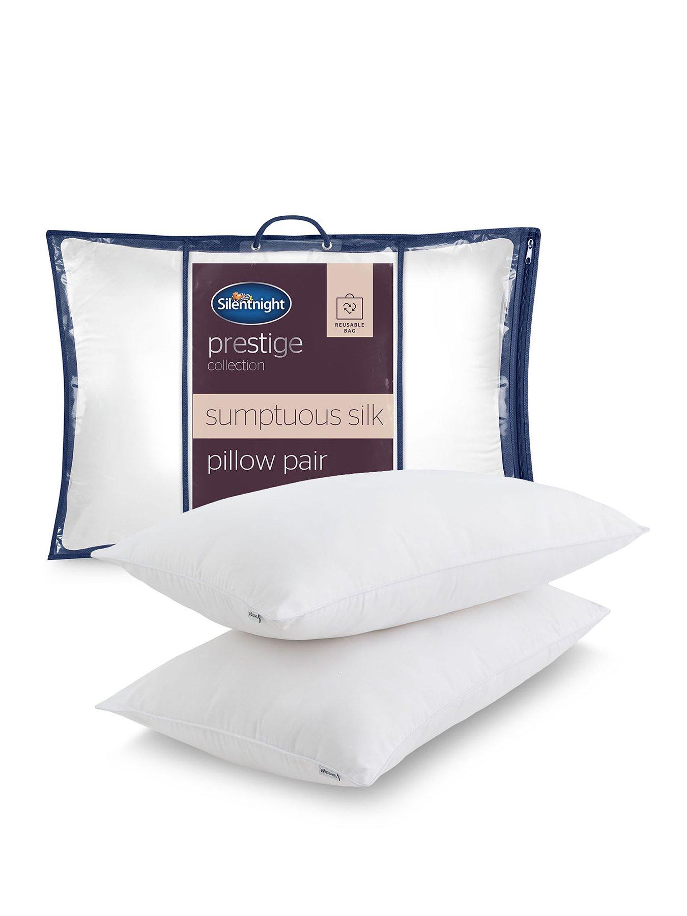 Image 2 of 7 of Silentnight Silentnight Prestige Collection Sumptuous Silk Pillow Pair - 74x48cm