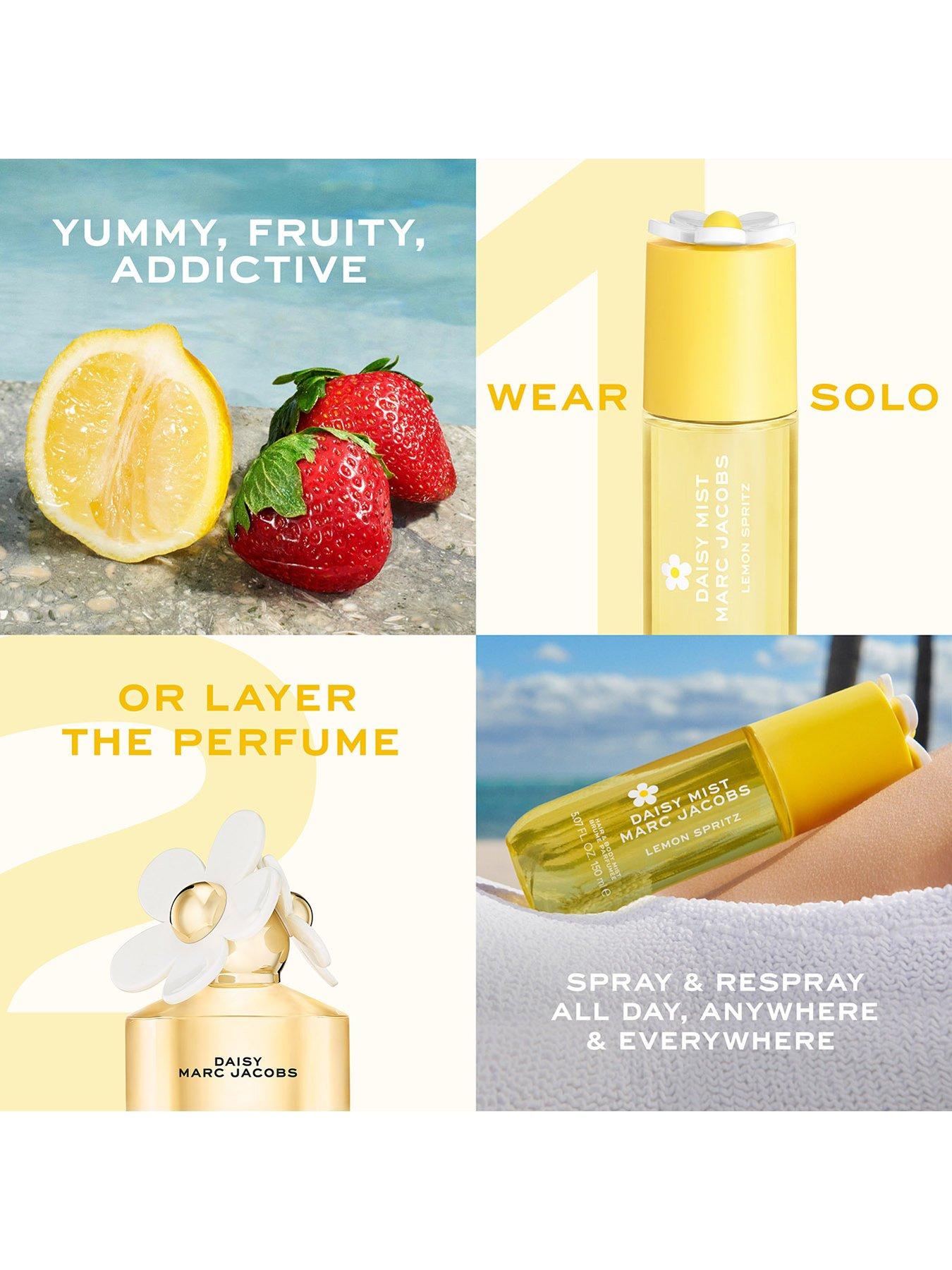 Image 3 of 8 of MARC JACOBS Daisy Mist Lemon Spritz Hair and Body Mist for Women 150ml