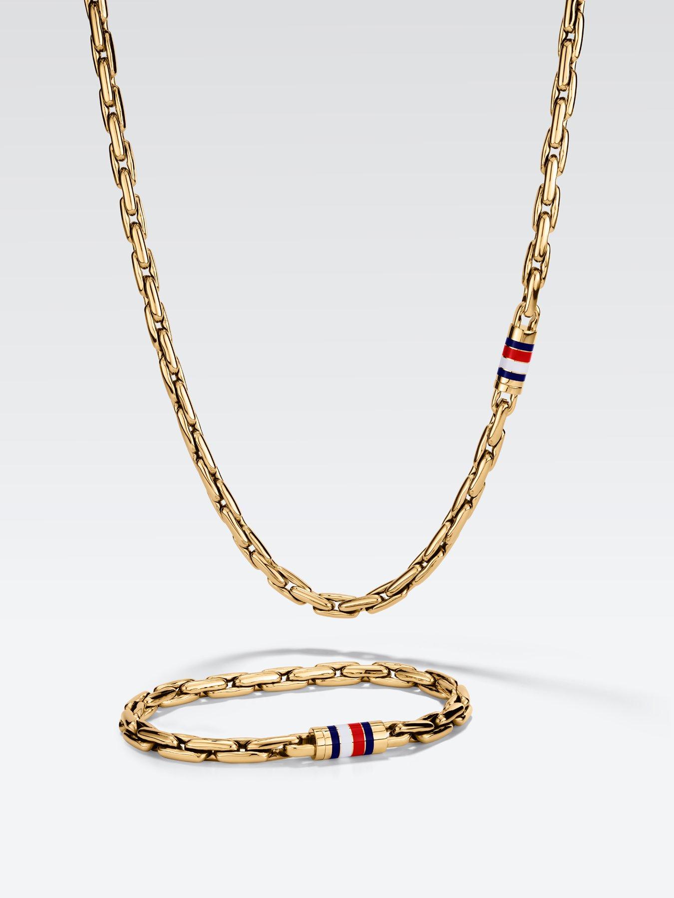 Image 2 of 3 of Tommy Hilfiger Tommy Hilfiger Men's Gold Plated Chain Necklace