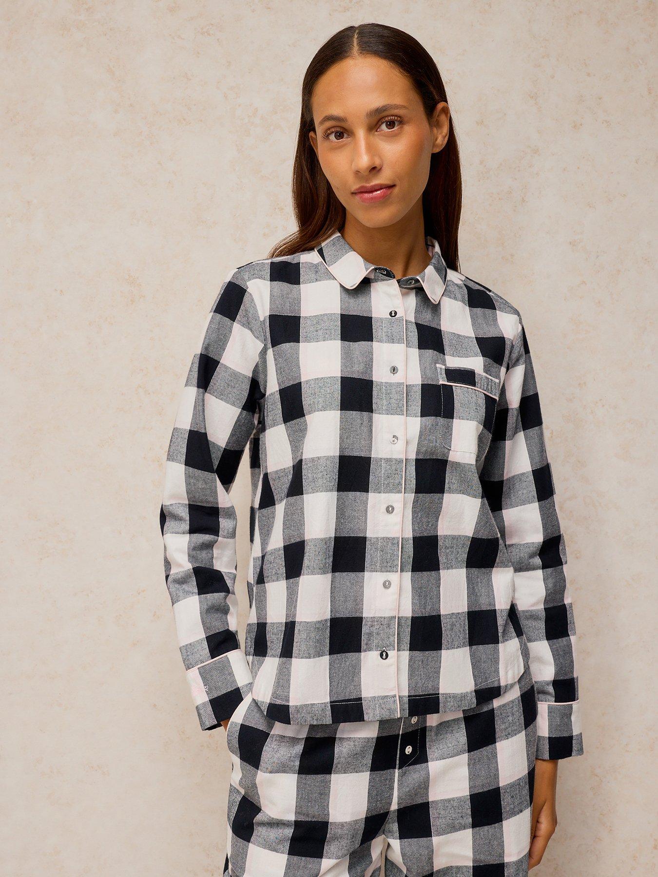 Image 1 of 5 of White Stuff Noemi Check Pj Shirt