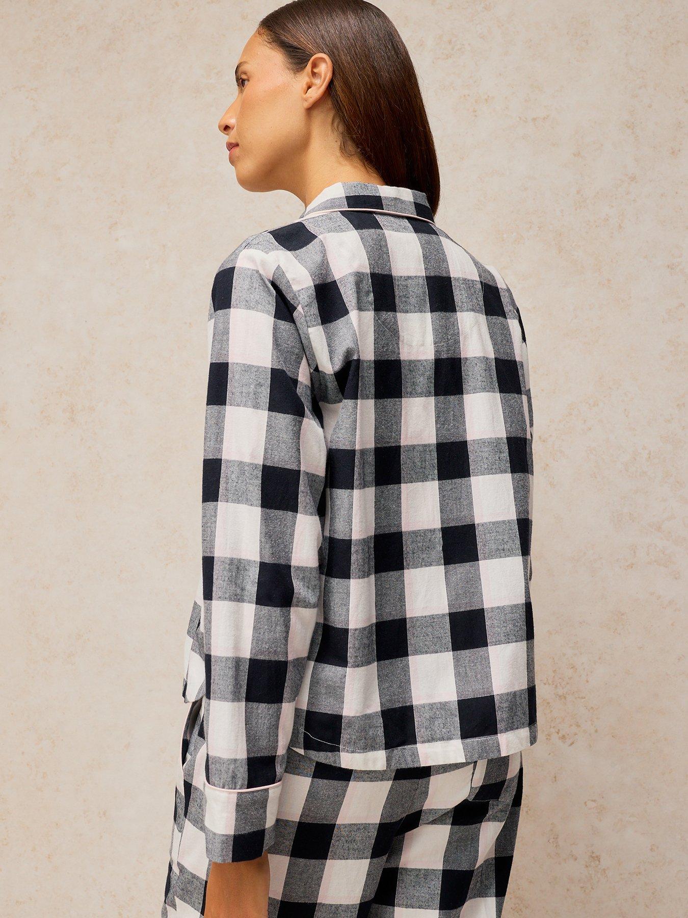 Image 2 of 5 of White Stuff Noemi Check Pj Shirt