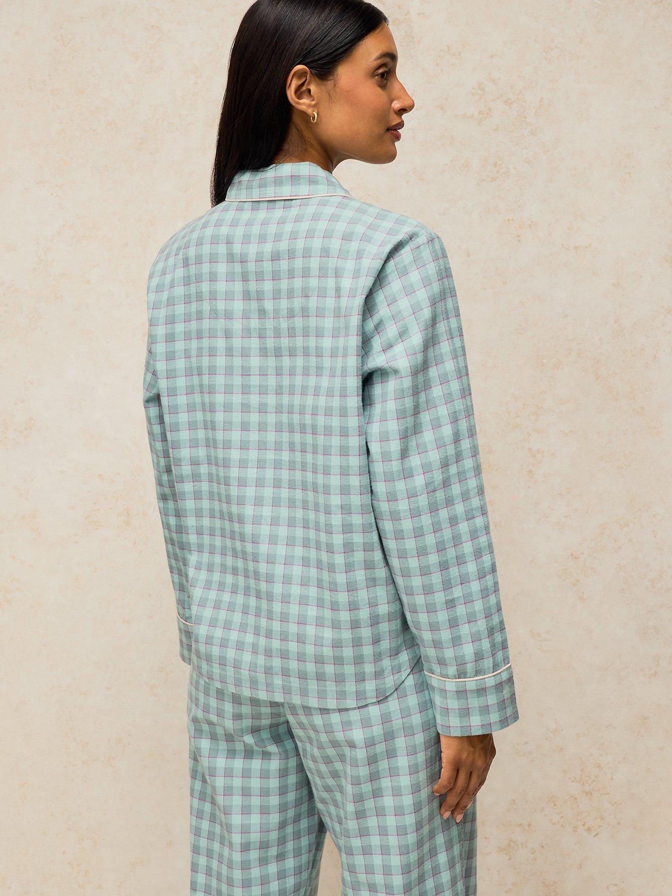 Image 2 of 5 of White Stuff Noemi Check Pj Shirt