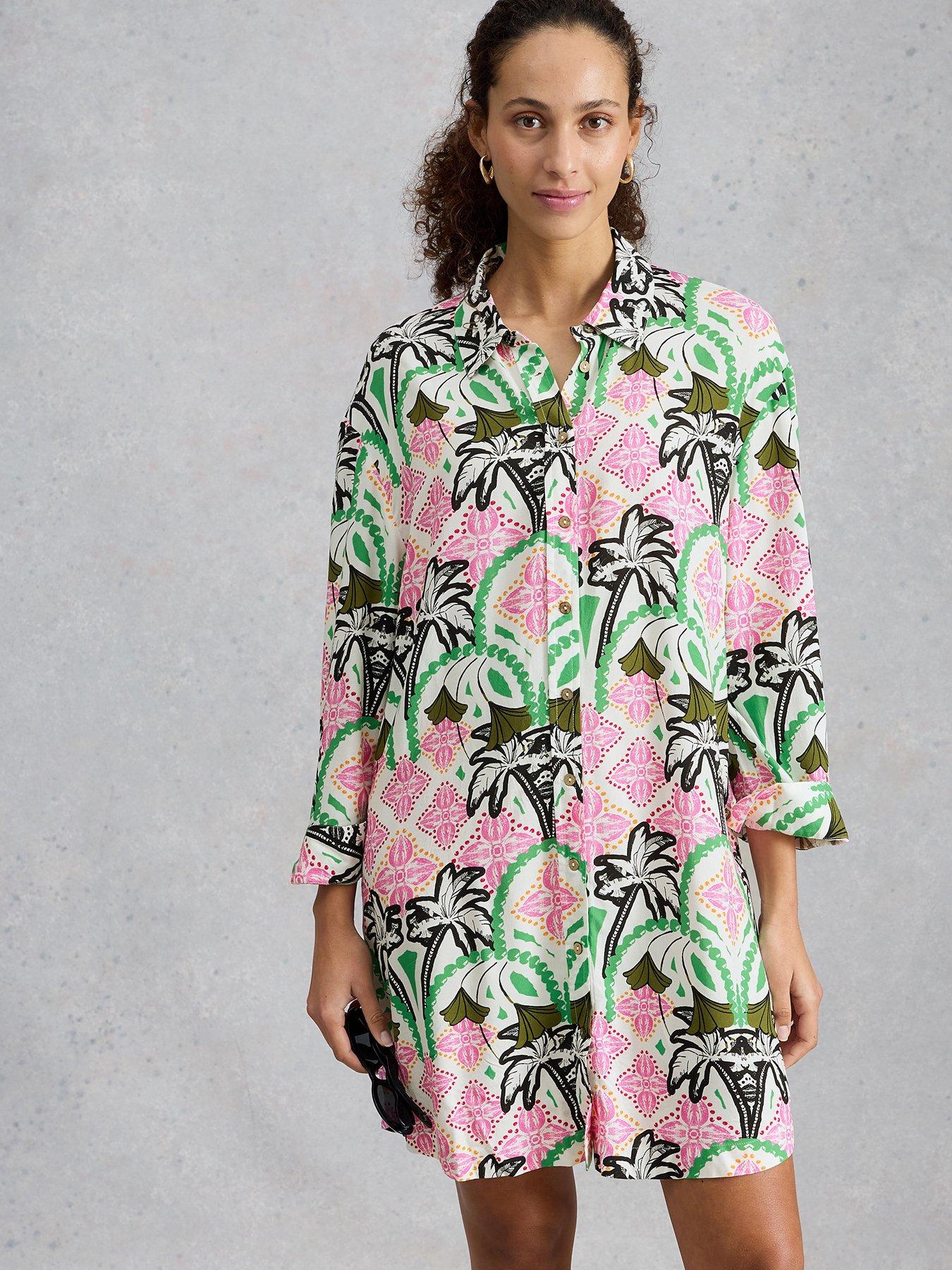 White Stuff Suzie Beach Shirt Dress