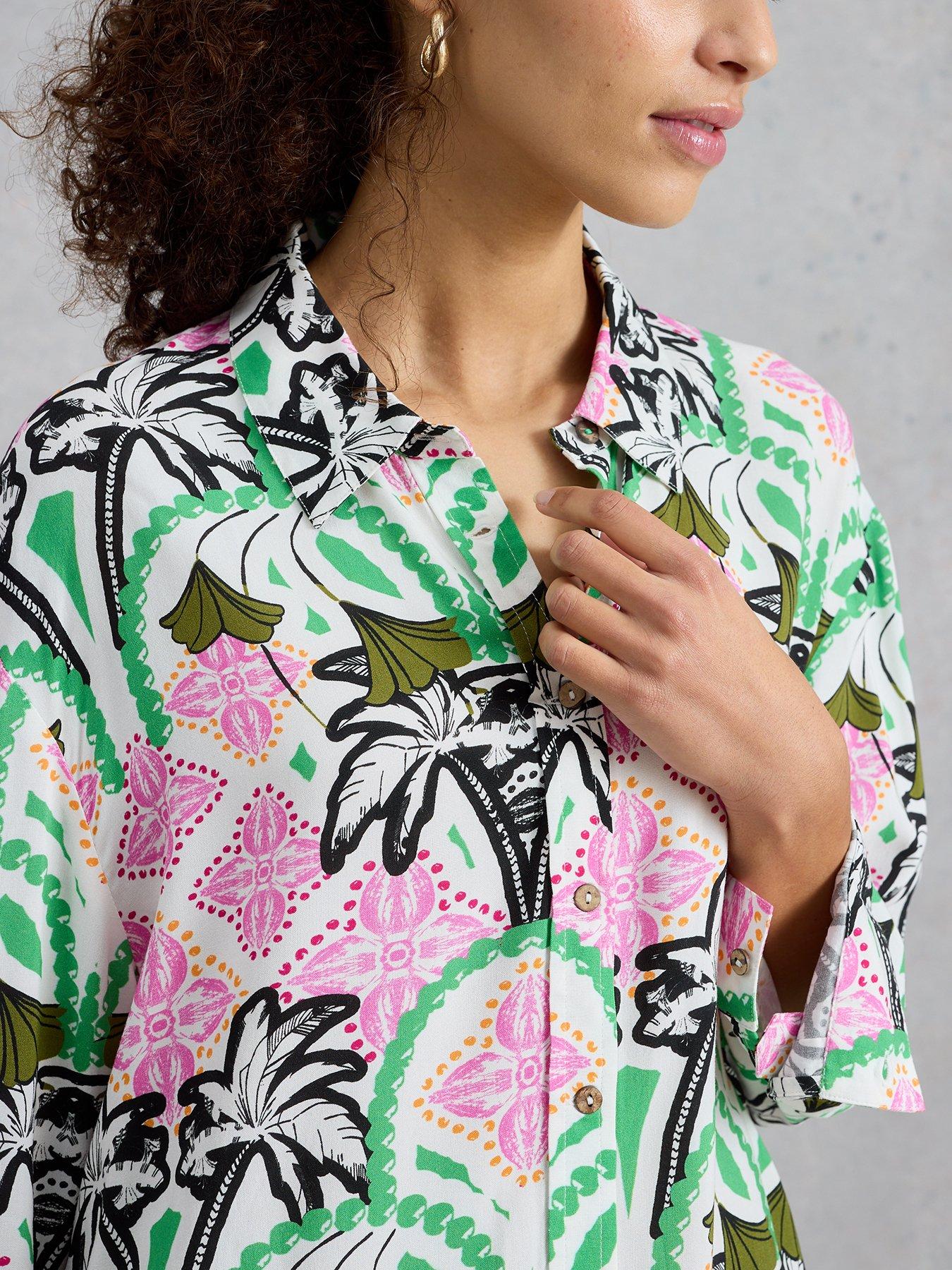 Image 4 of 5 of White Stuff Suzie Beach Shirt Dress