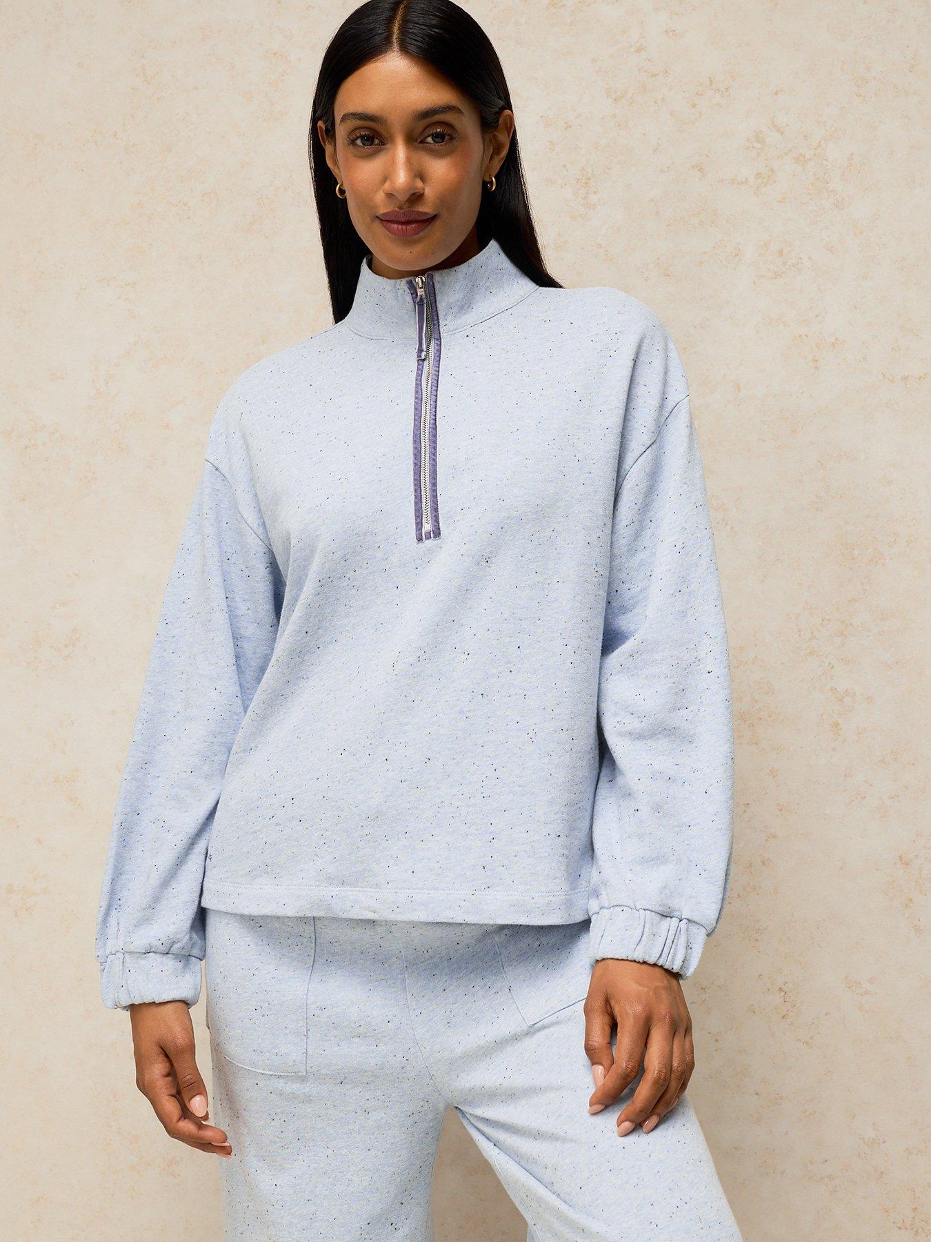 Image 1 of 5 of White Stuff Laura Half Zip Jumper