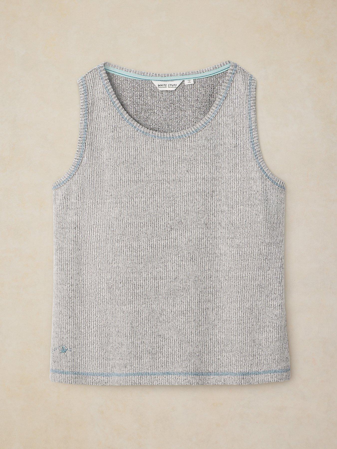 Image 5 of 5 of White Stuff Cosy Jersey Rib Vest