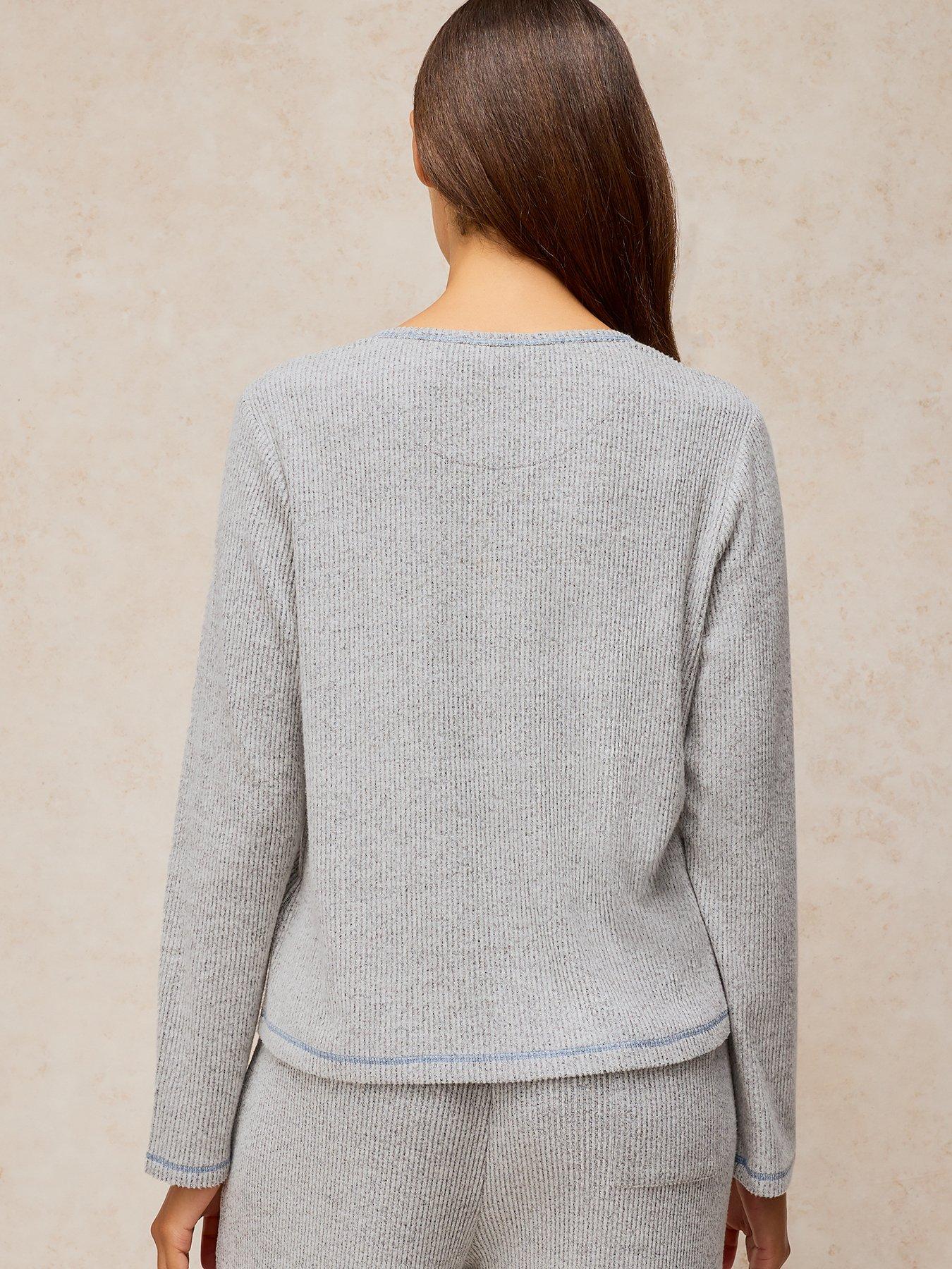 Image 2 of 5 of White Stuff Cosy Jersey Rib Cardigan