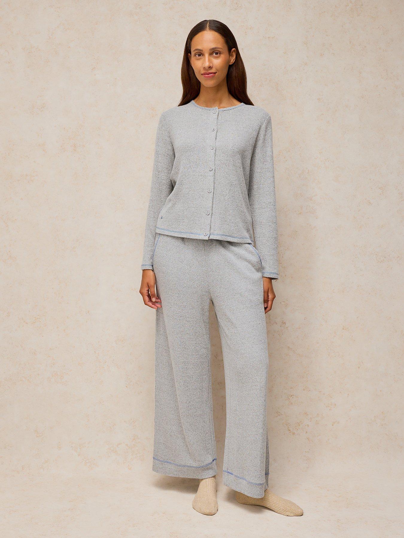 Image 3 of 5 of White Stuff Cosy Jersey Rib Cardigan