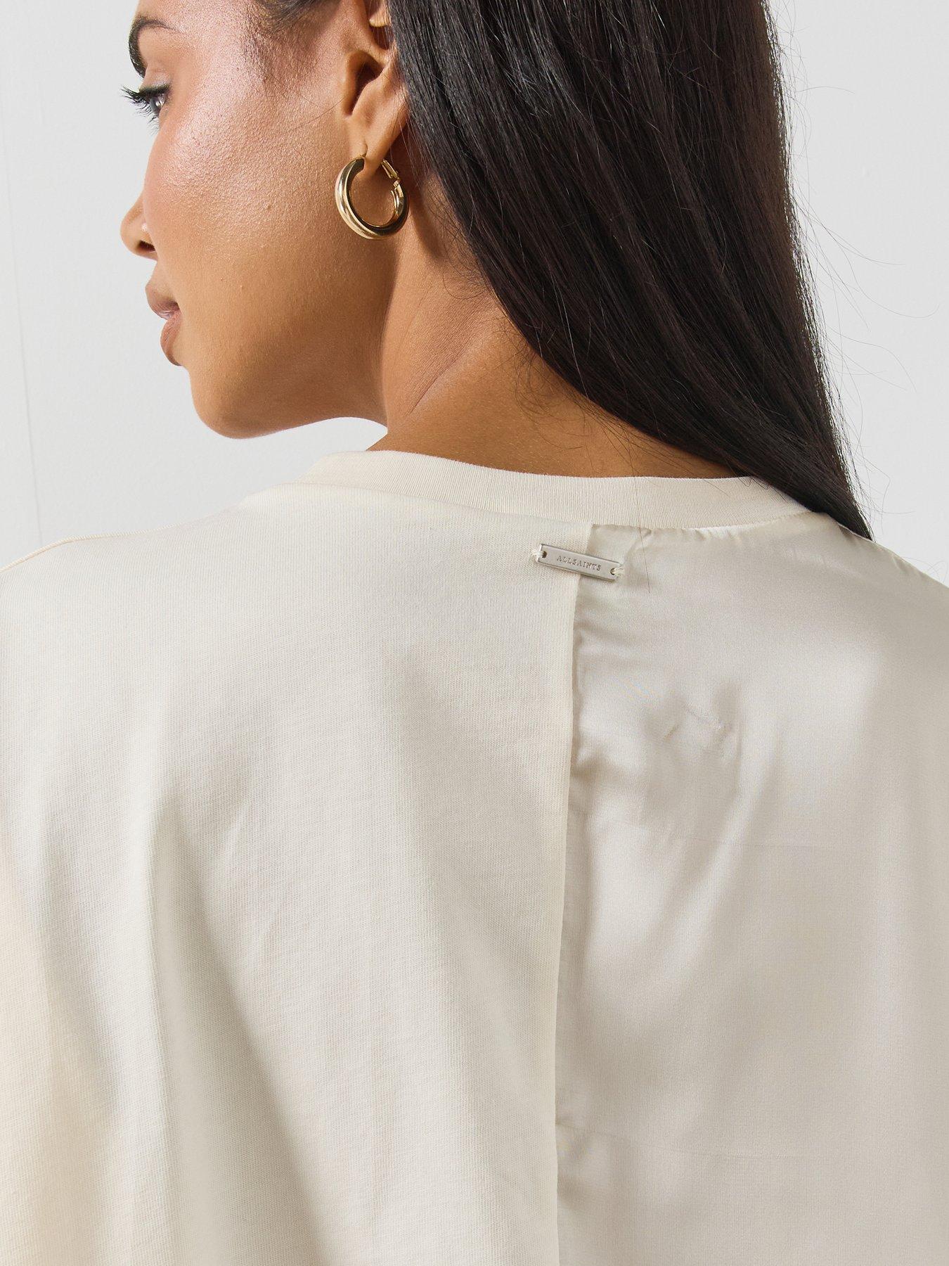 Image 4 of 6 of AllSaints Lenny Lace Tee