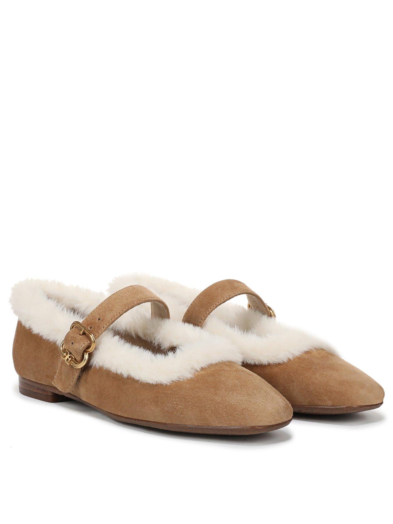 Image 6 of 6 of SAM EDELMAN Michaela Fur Lined Mary Jane Pump - Light Brown