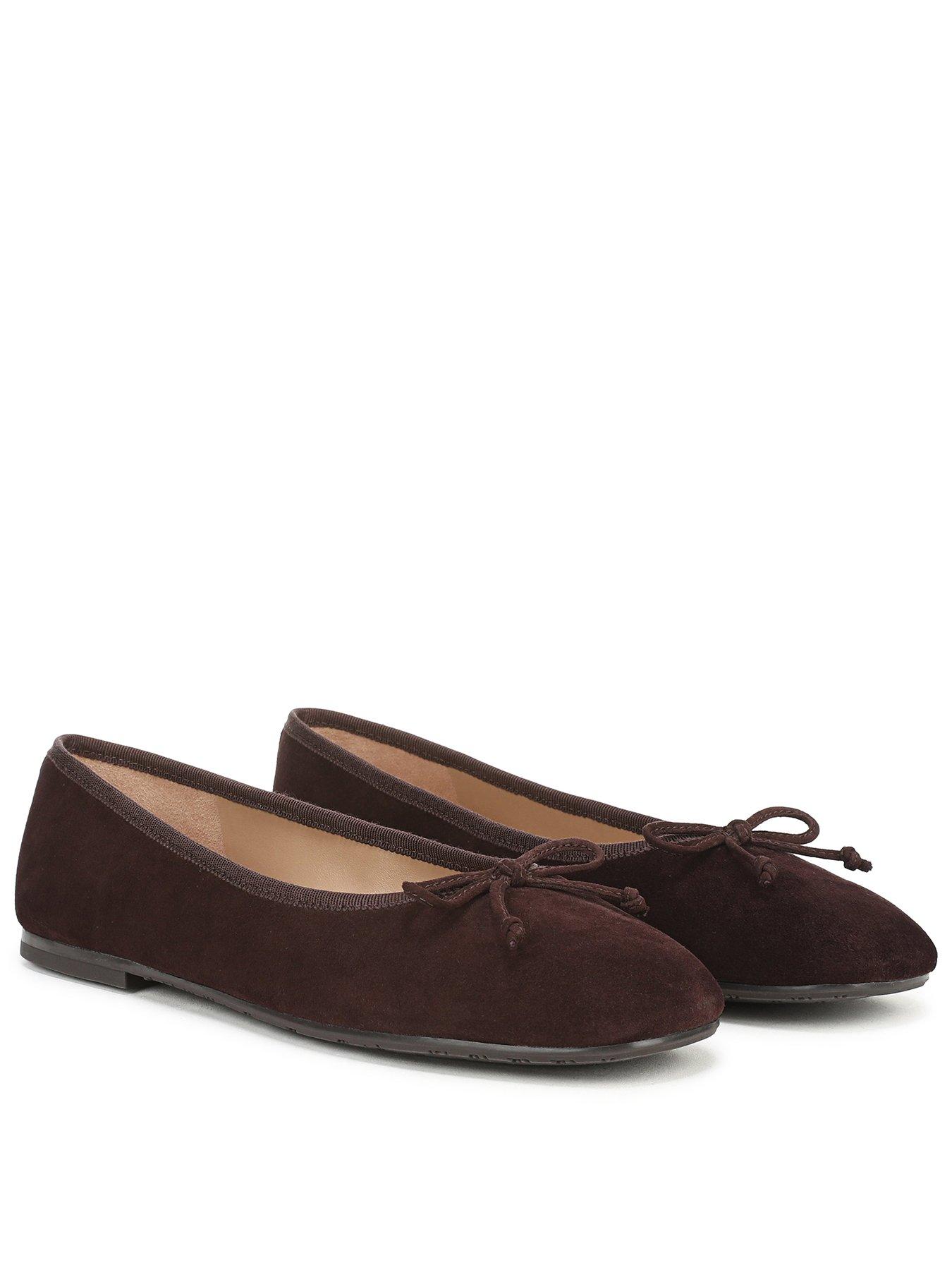 SAM EDELMAN Alie Ballet Flat Shoe - Brown
