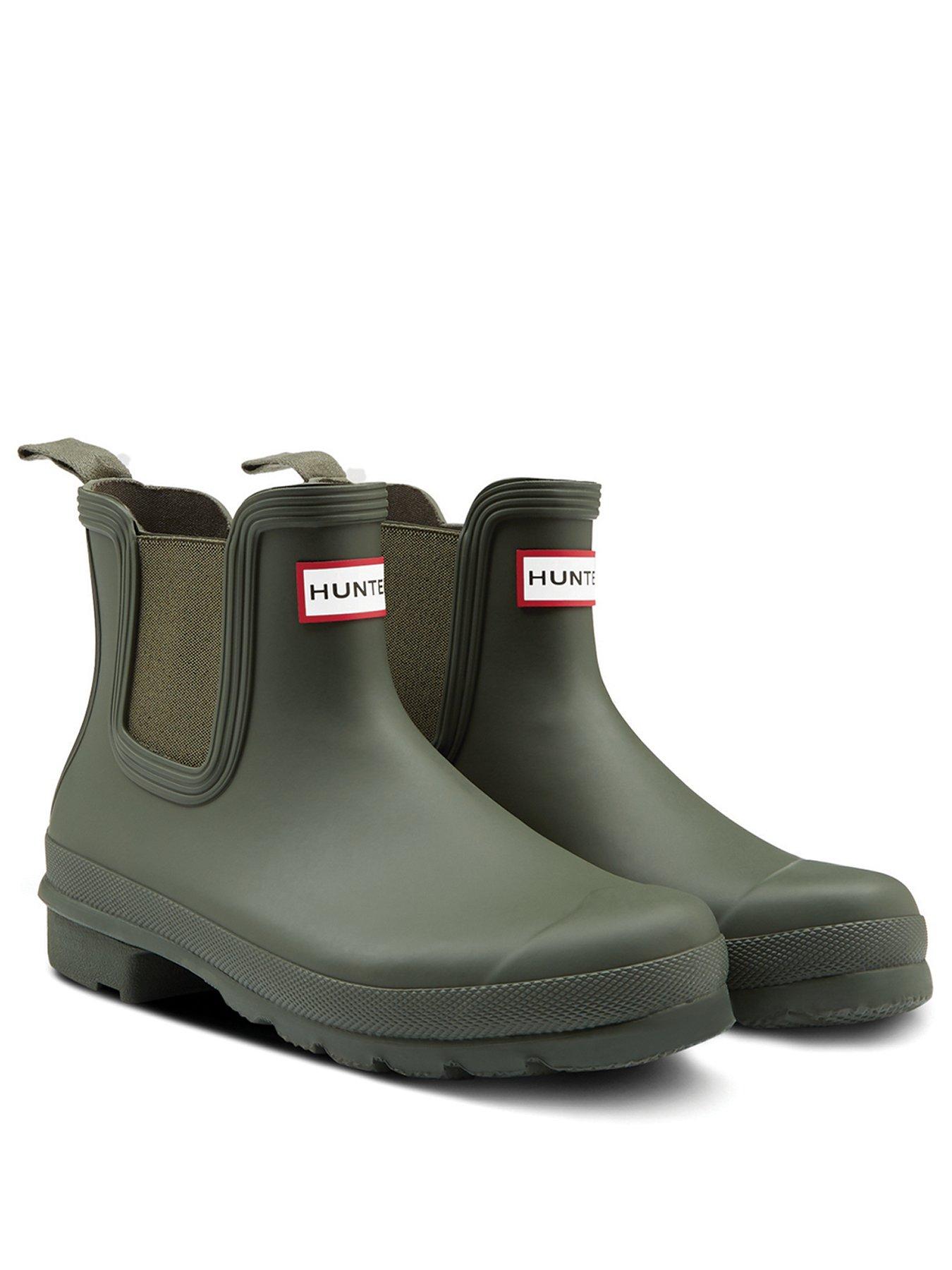 Image 2 of 5 of Hunter Womens Original Chelsea Boot - Green