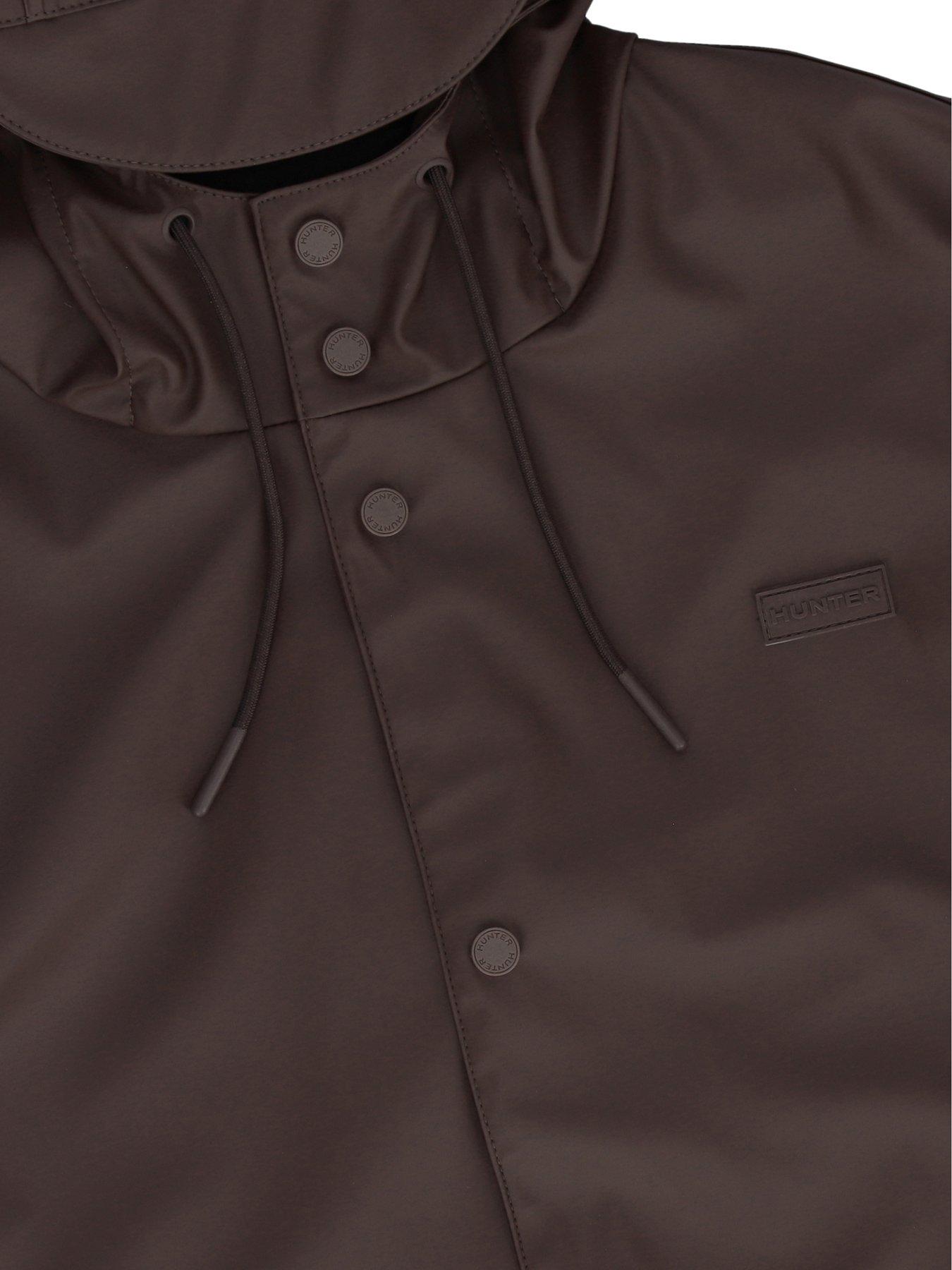 Image 3 of 3 of Hunter Jo Pu Raincoat - Brown