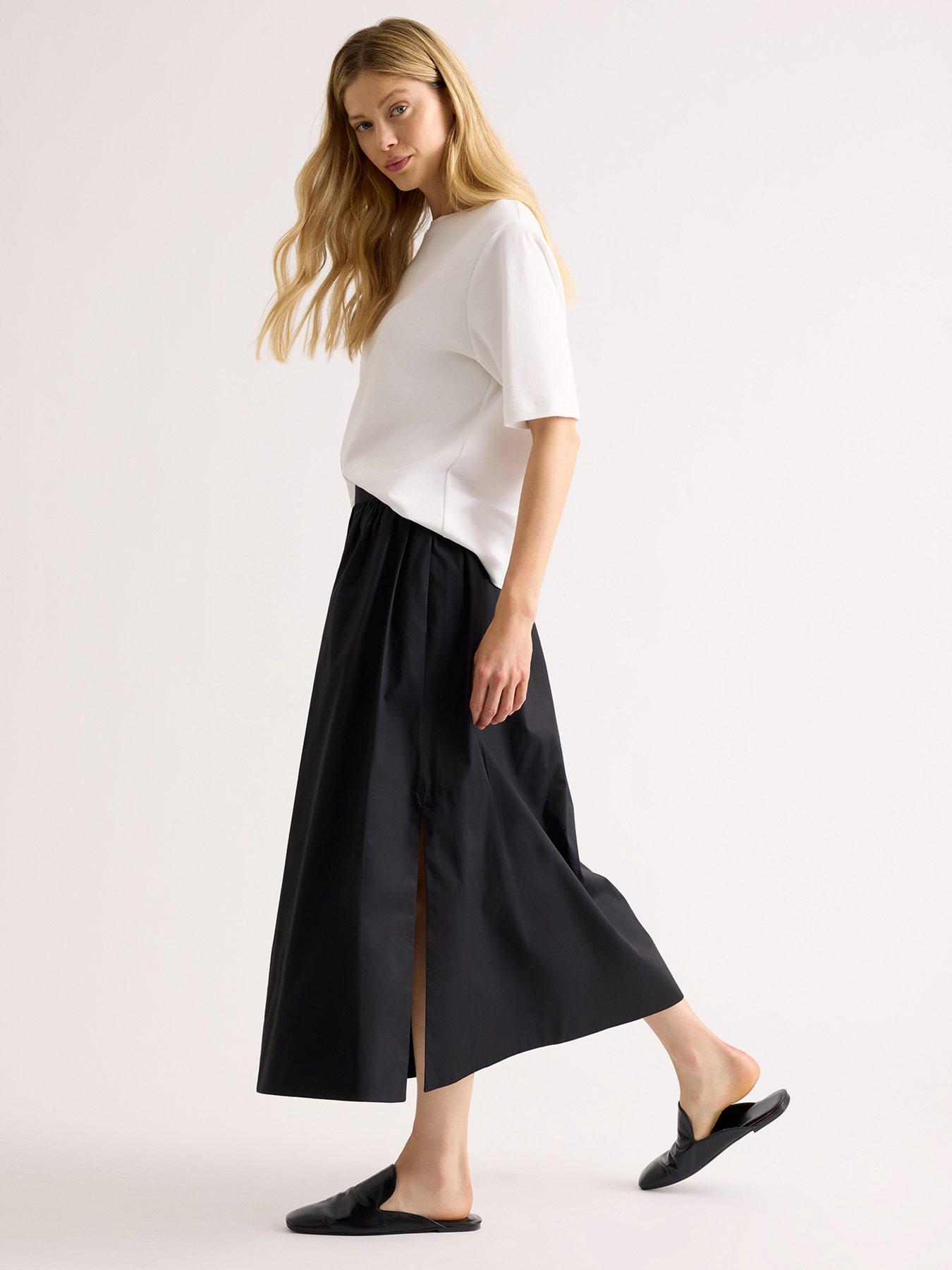 Image 3 of 6 of Albaray Cotton Full Skirt