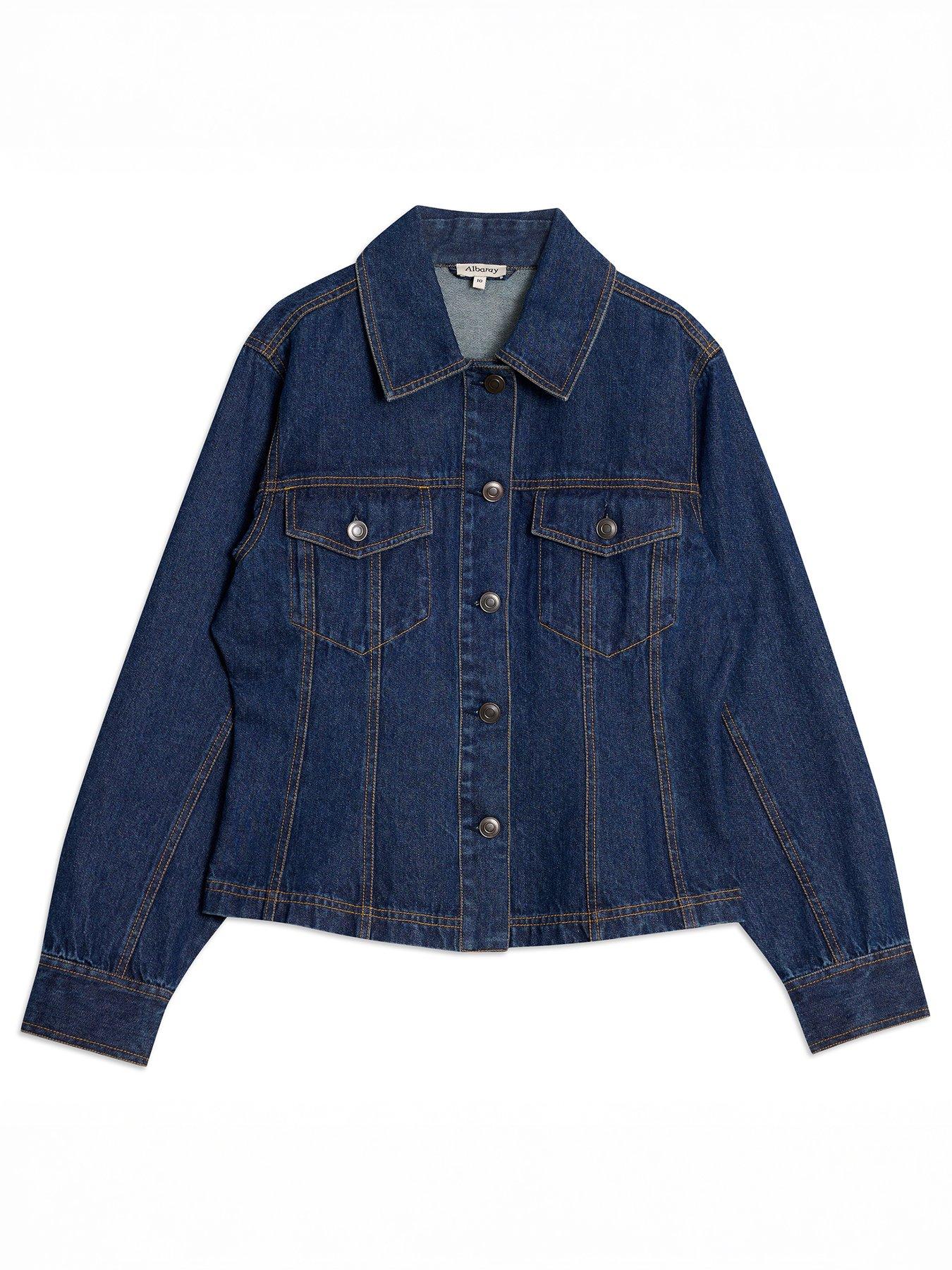 Image 5 of 5 of Albaray Fitted Denim Jacket