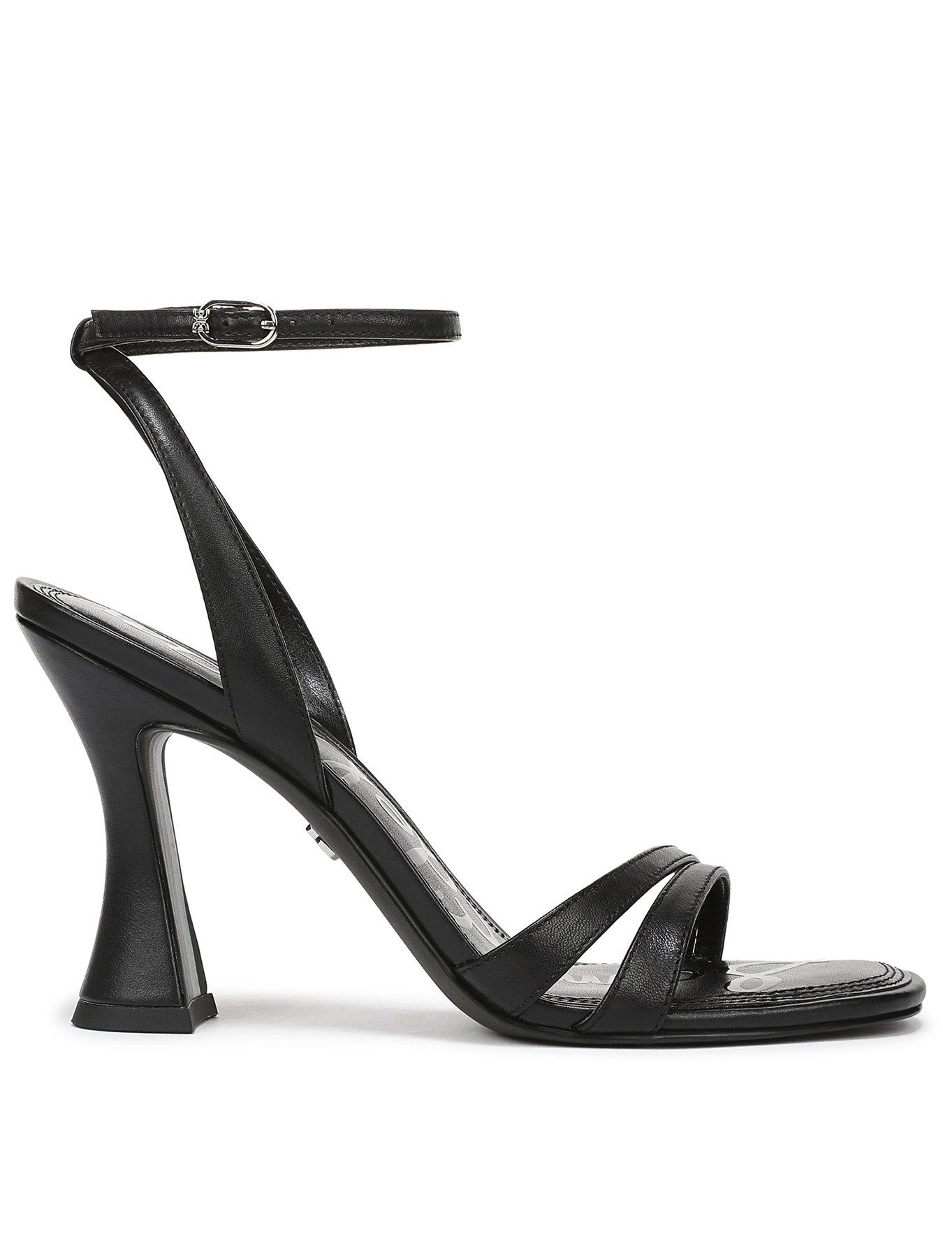 SAM EDELMAN Junie Strappy Heel - Black