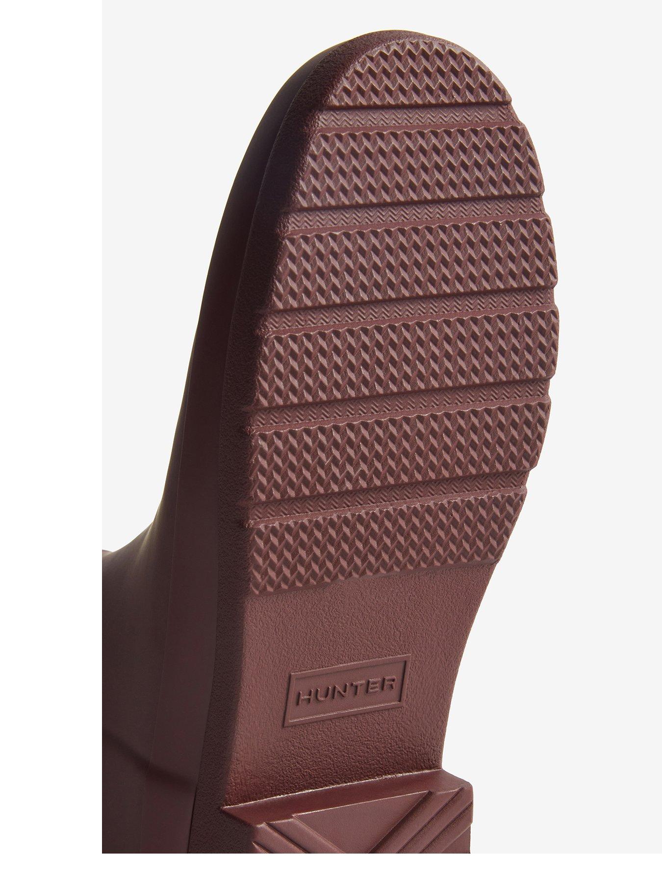 Image 4 of 4 of Hunter Womens Refined Tall Canvas Boot - Red