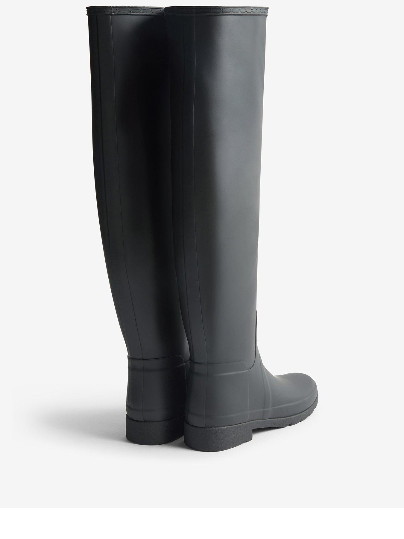 Image 3 of 5 of Hunter Womens Refined Over The Knee Boot - Black