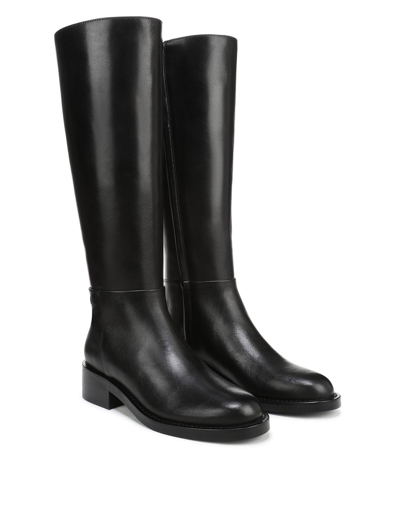 SAM EDELMAN Milla Knee High Riding Boot - Black