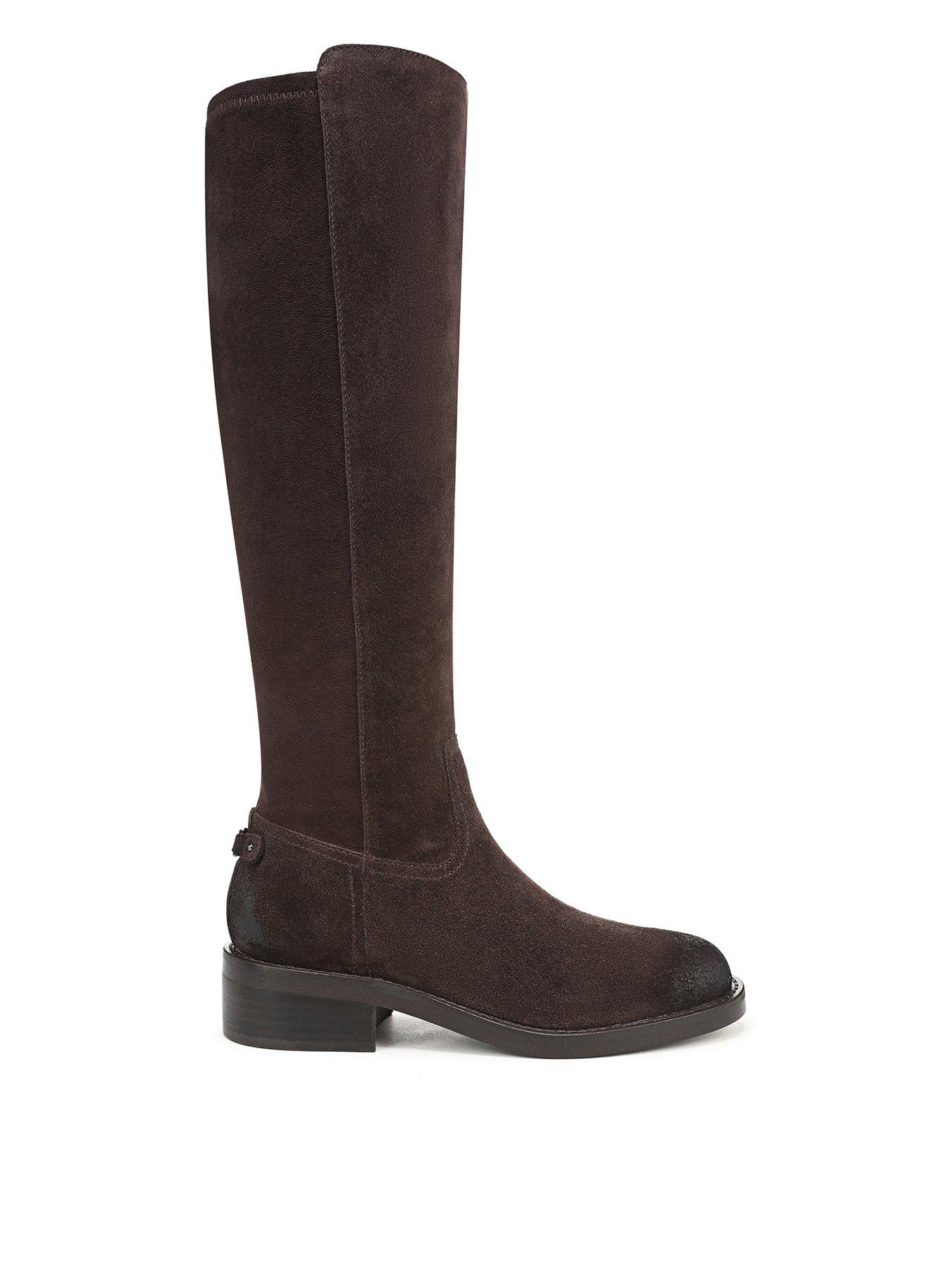Image 1 of 6 of SAM EDELMAN Milla Knee High Riding Boot - Brown