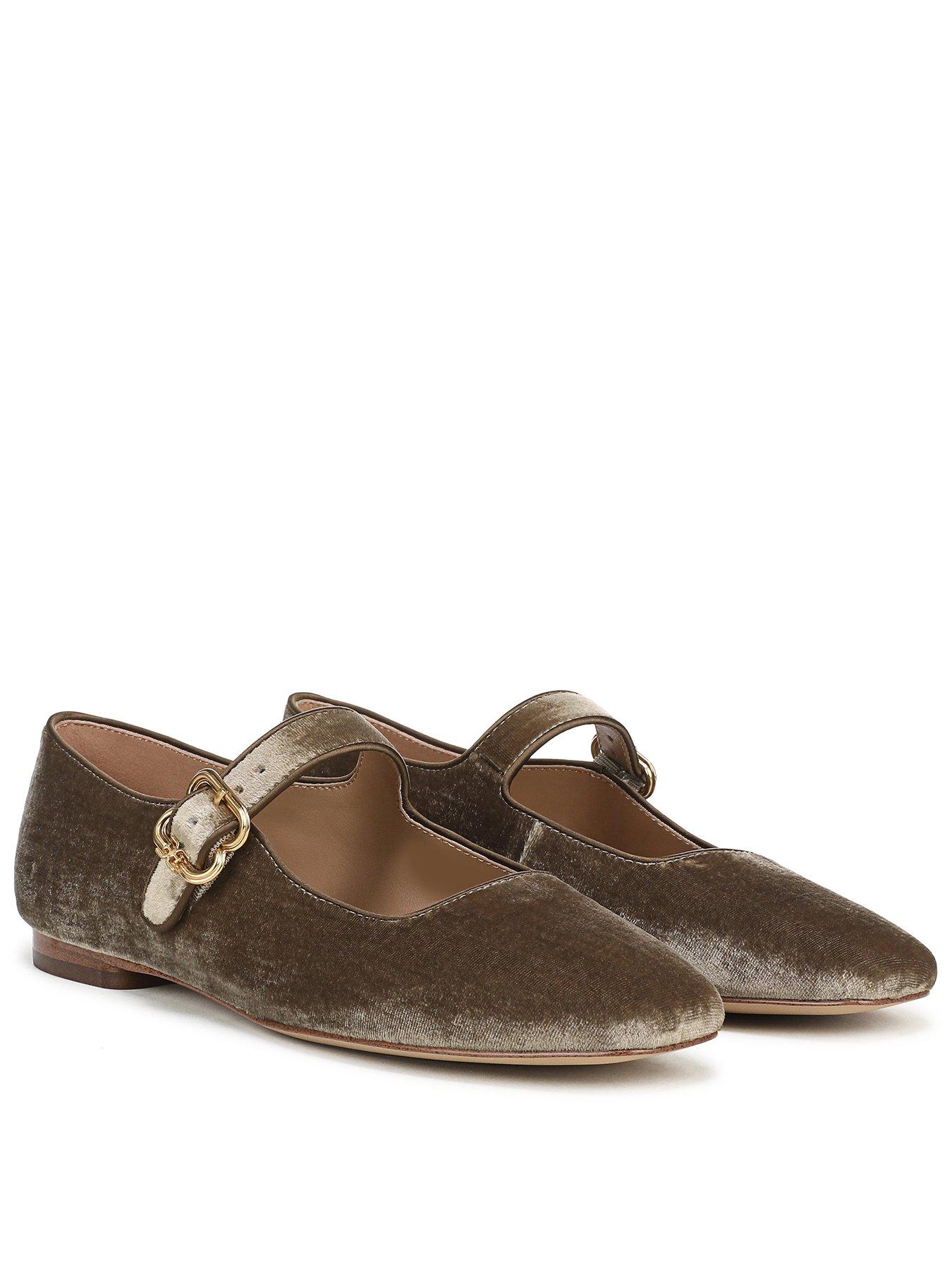 SAM EDELMAN Michaela Mary Jane Pump - Dark Silver Sage