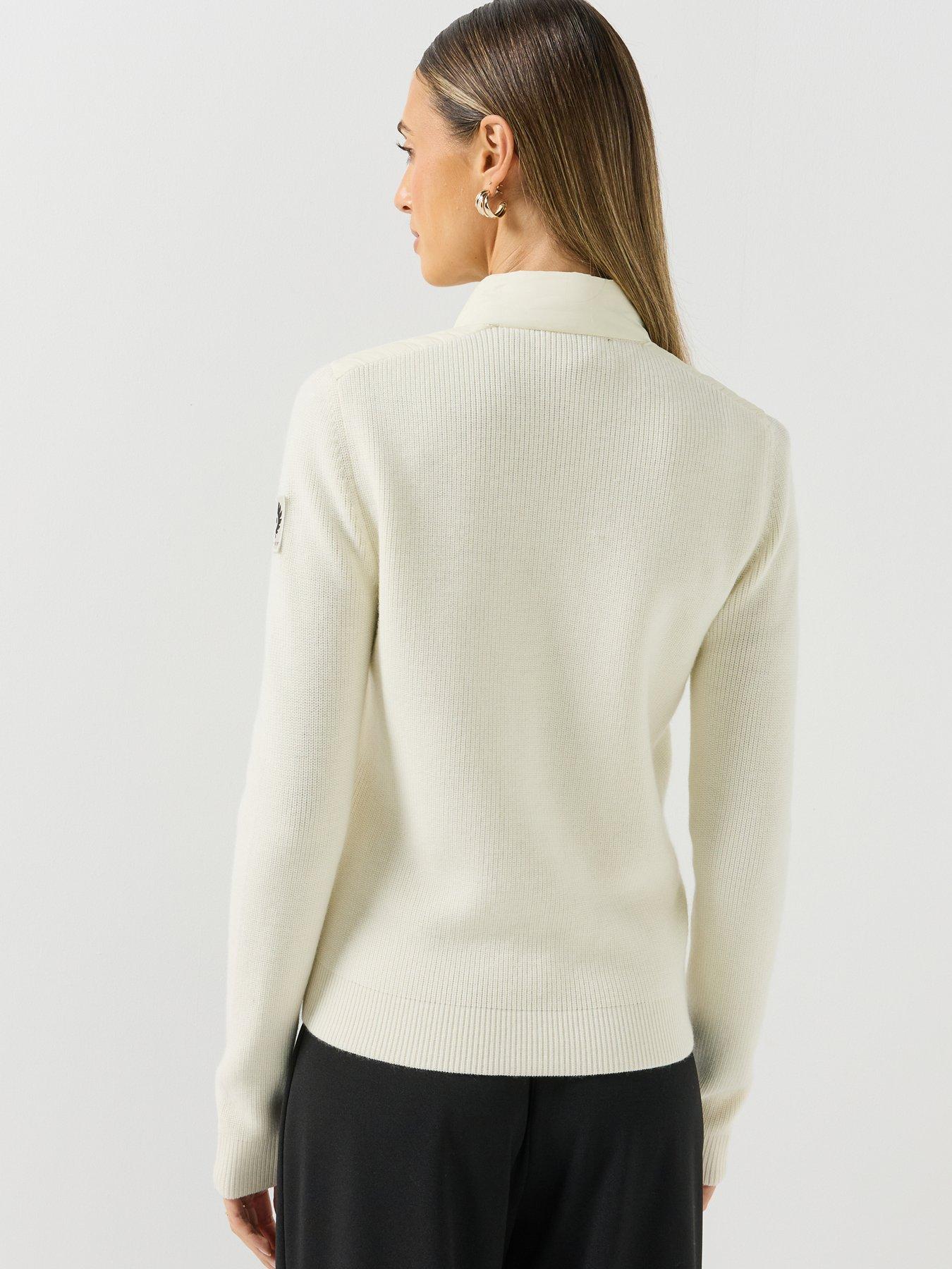 Image 2 of 6 of Belstaff Cameron Zip Cardigan