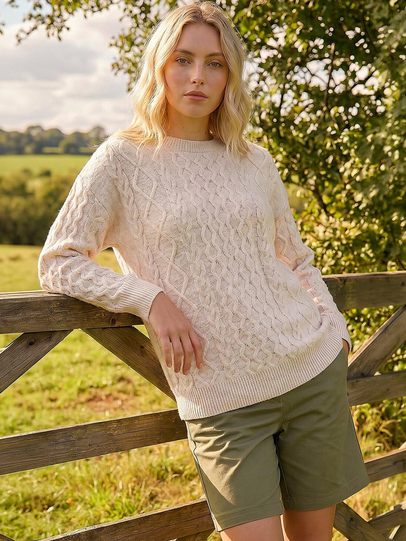 Image 1 of 4 of Roman Cable Knit Jumper