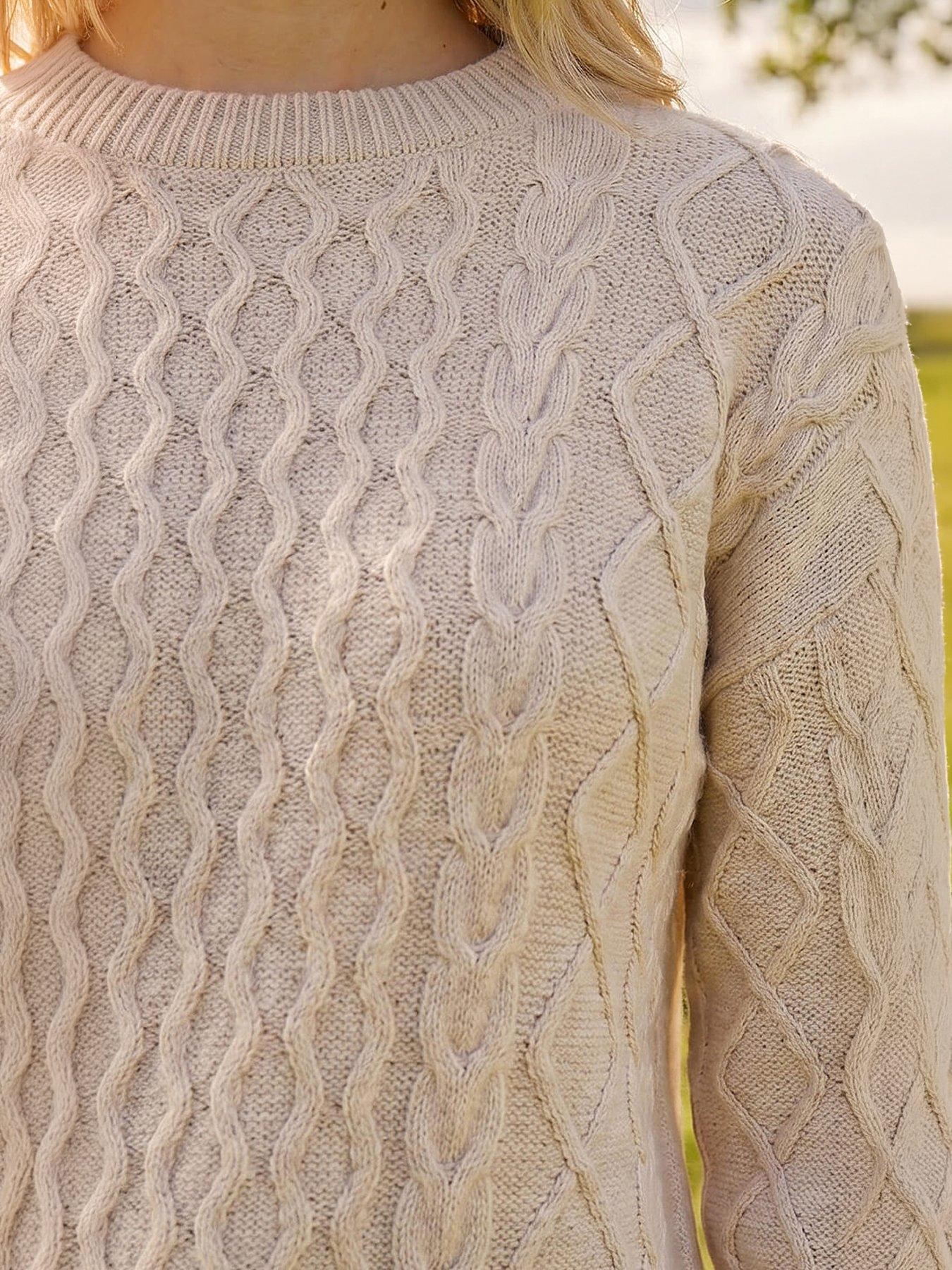 Image 2 of 4 of Roman Cable Knit Jumper