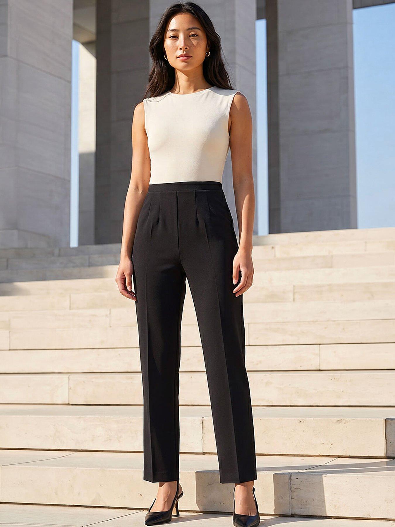 Roman Petite Straight Trouser