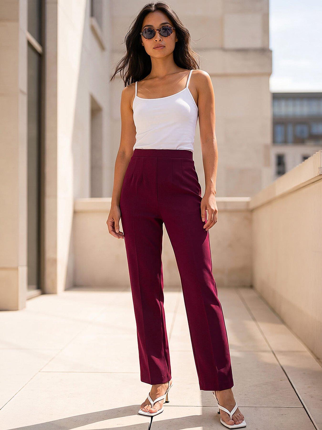 Image 1 of 4 of Roman Petite Straight Trouser