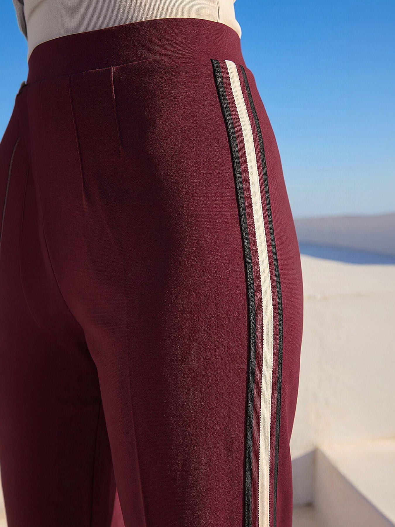 Image 2 of 4 of Roman Petite Side Stripe Trouser