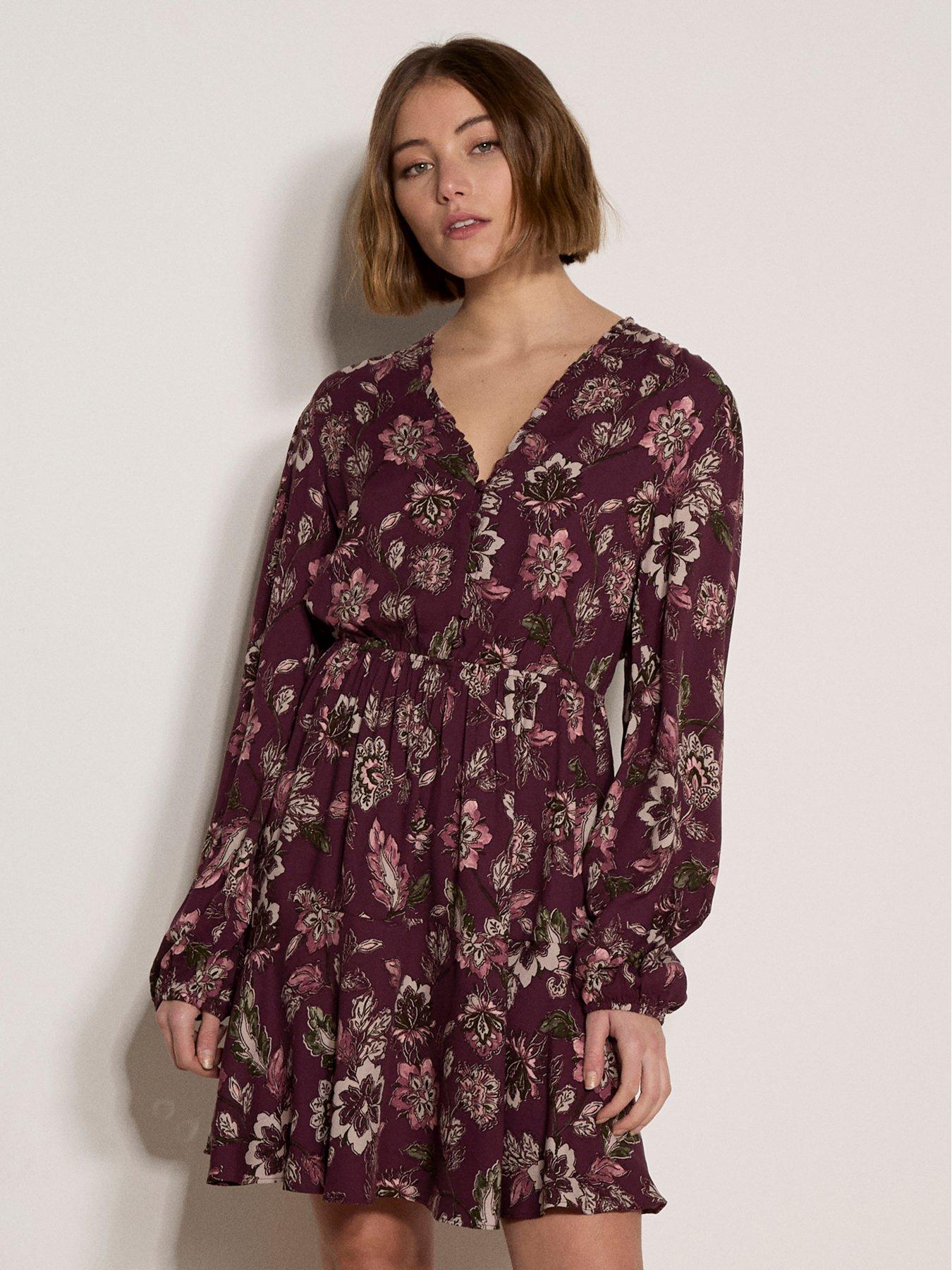 Apricot Apricot Vintage Ditsy Mini Dress