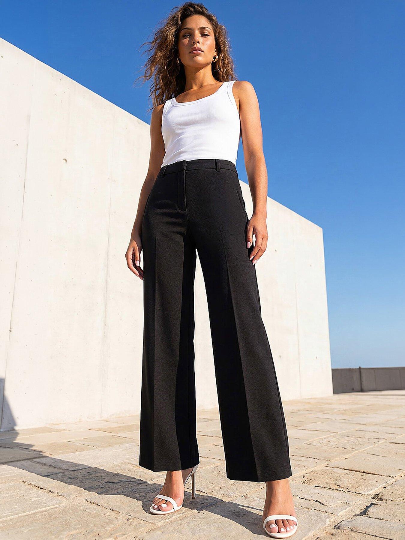 Roman Regular Wide Leg Trouser