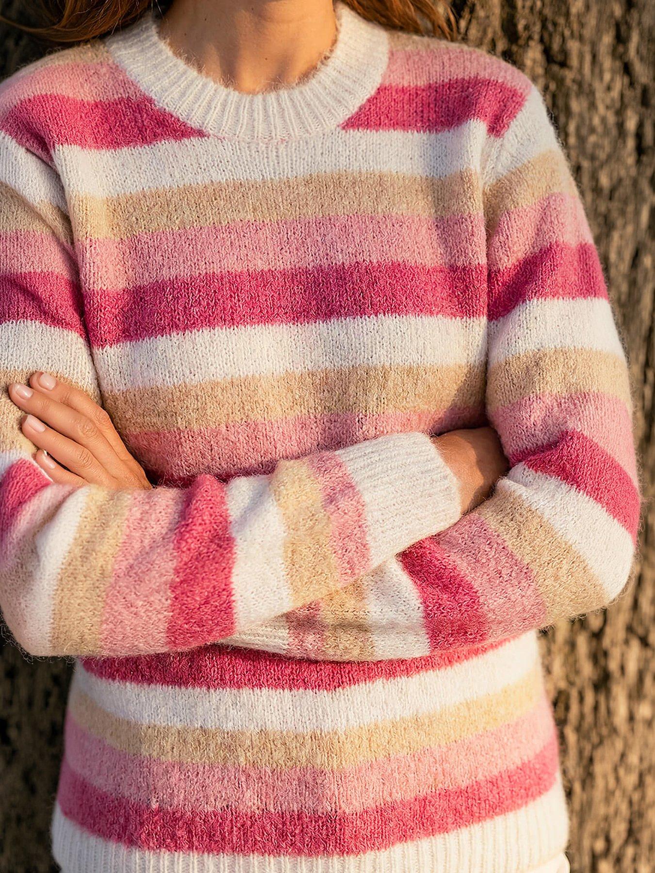 Image 2 of 4 of Roman All Over Stripe Knit