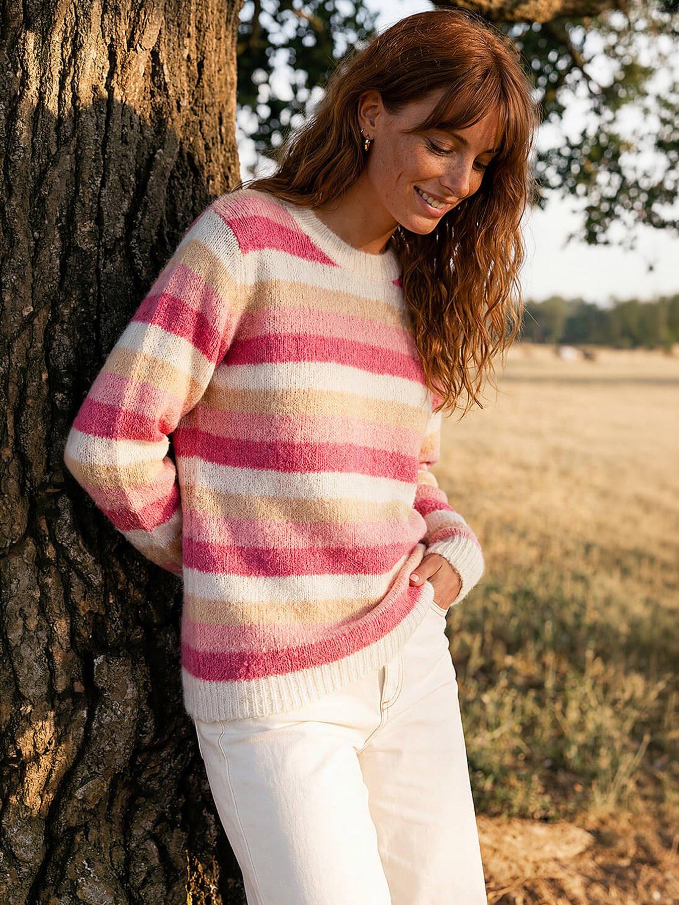 Image 4 of 4 of Roman All Over Stripe Knit