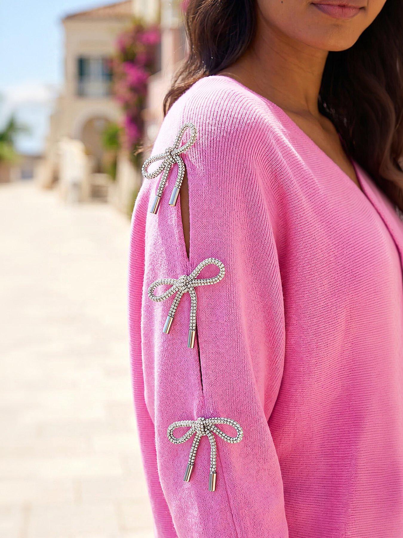 Image 2 of 4 of Roman Bow Sleeve Poncho