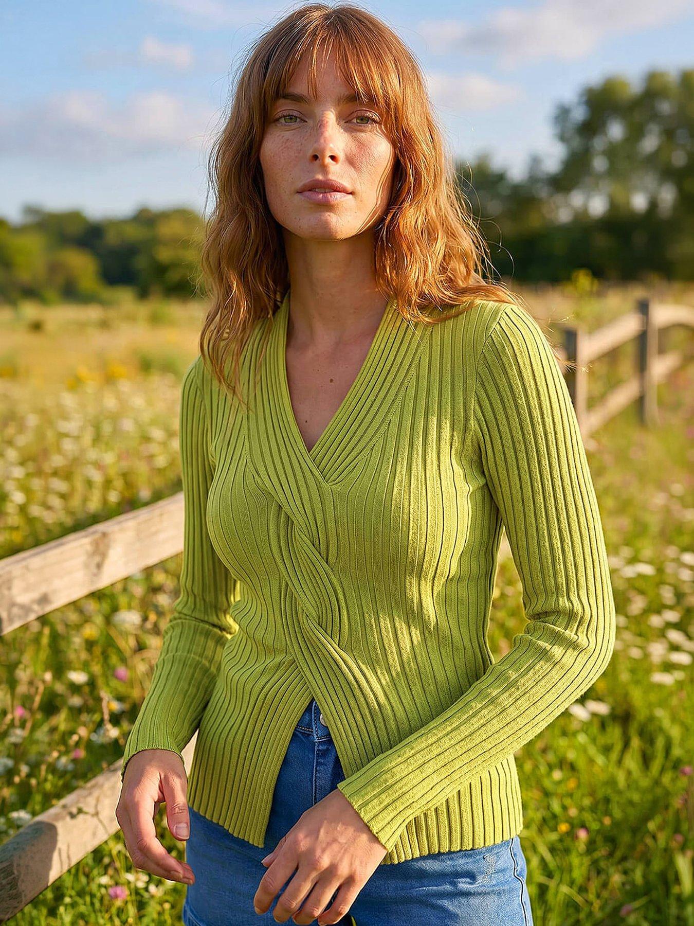 Image 1 of 4 of Roman Cable Rib Knit Jumper