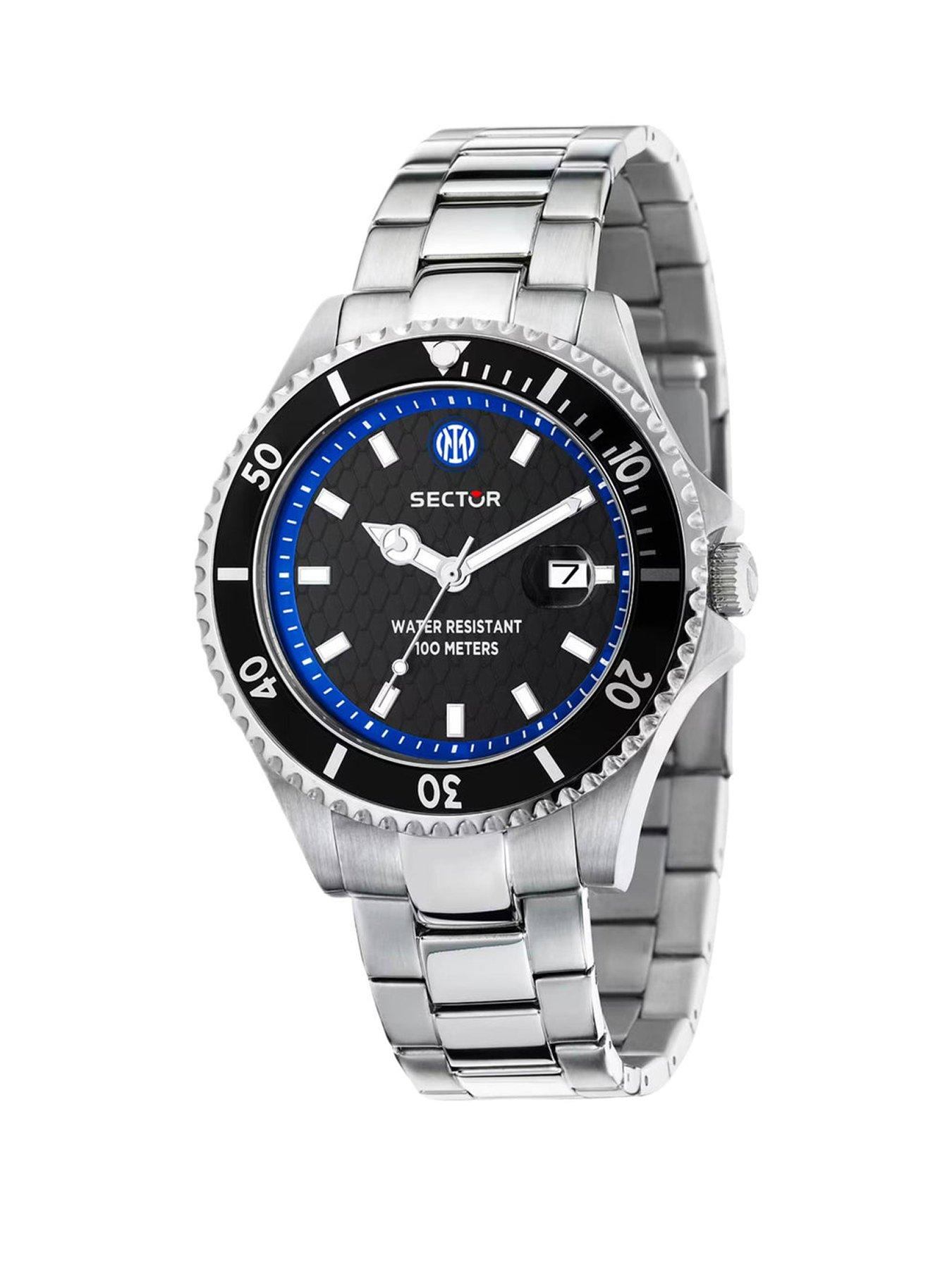 Image 1 of 6 of Sector 230 INTER 43MM BLACK DIAL SS BR
