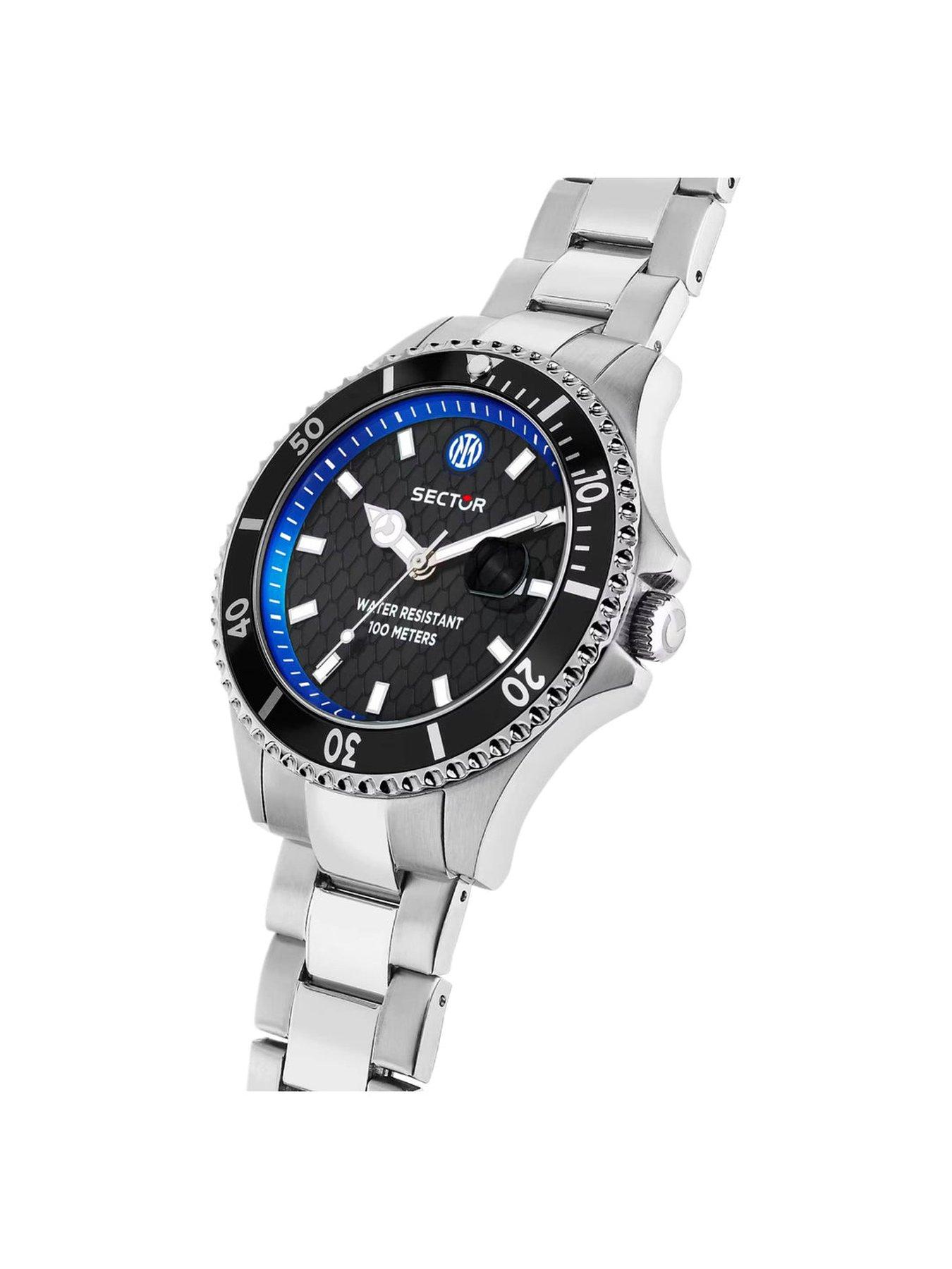 Image 2 of 6 of Sector 230 INTER 43MM BLACK DIAL SS BR