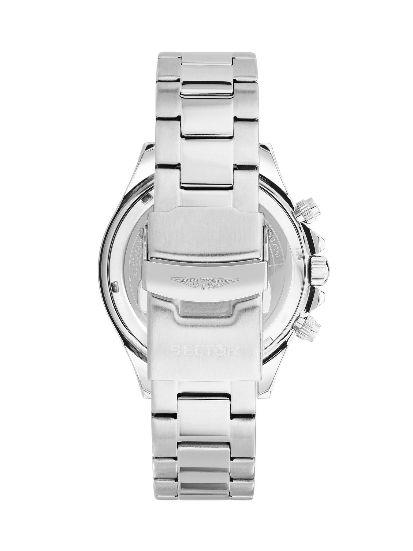 Image 3 of 6 of Sector 230 43MM CHRO BLACK DIAL SS BR