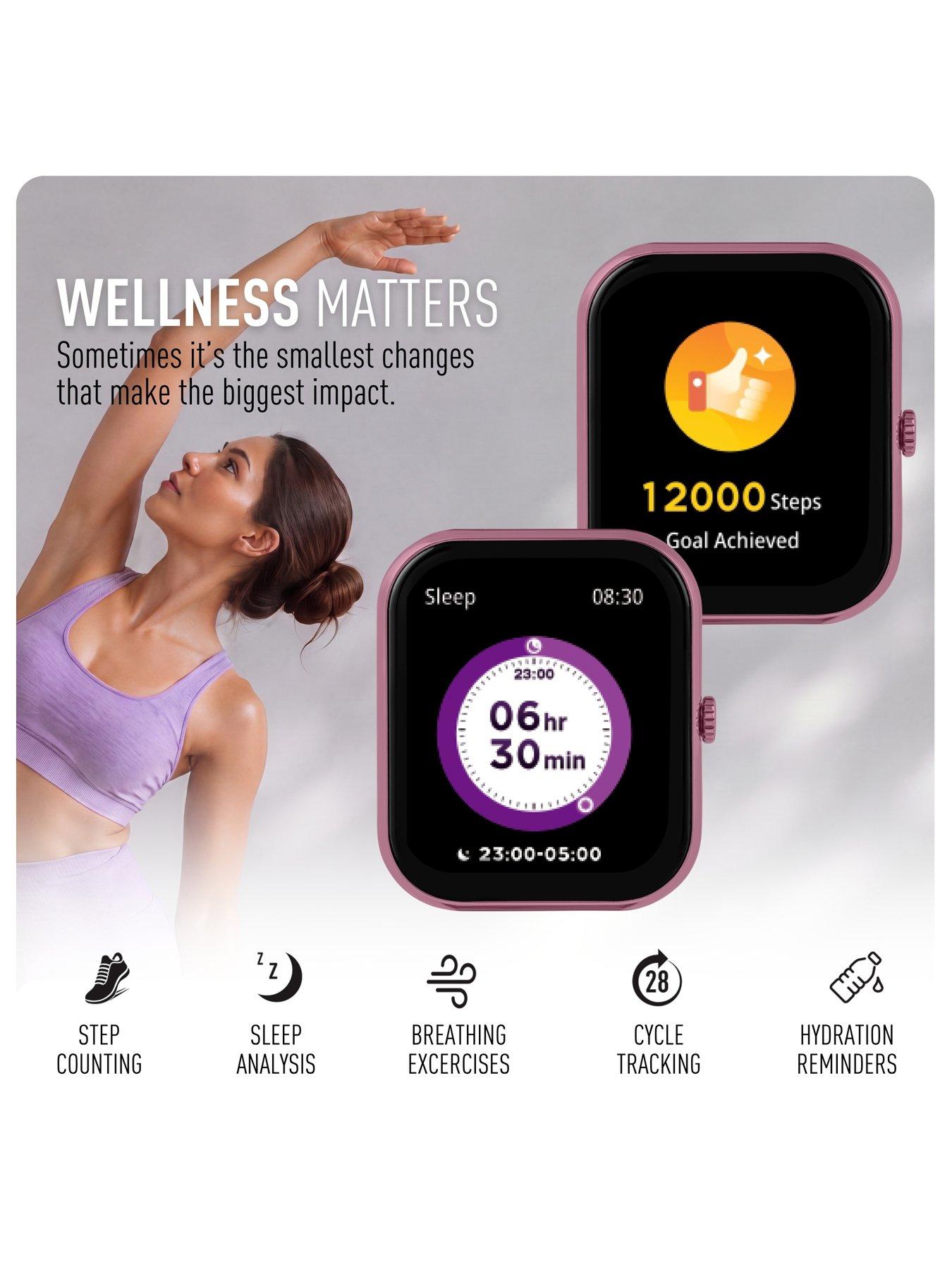 Image 3 of 7 of Reflex Active Reflex Active Nexus Lite Pink Silicone Strap Smart Watch