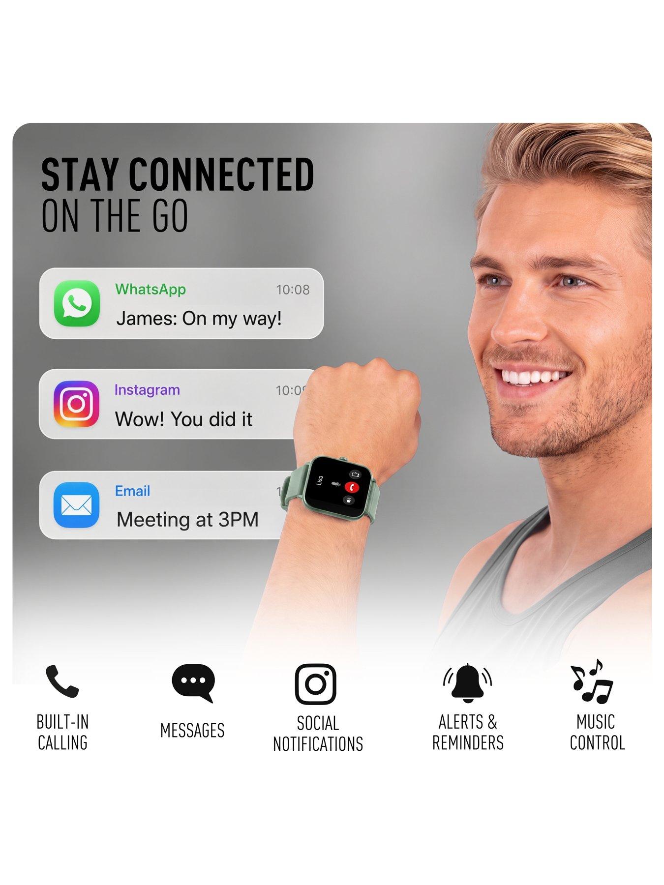 Image 4 of 7 of Reflex Active Reflex Active Nexus Lite Mint Silicone Strap Smart Watch