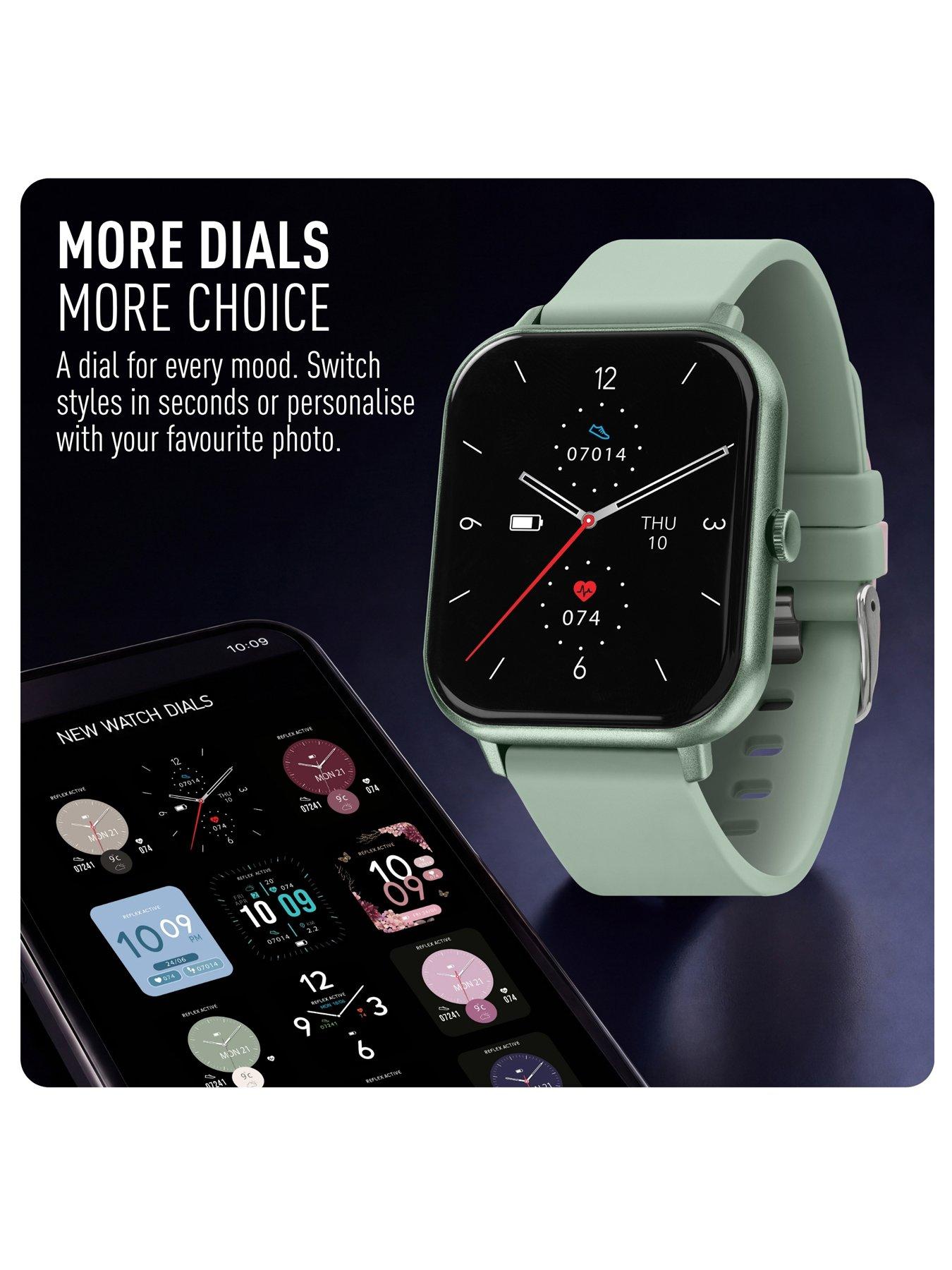 Image 6 of 7 of Reflex Active Reflex Active Nexus Lite Mint Silicone Strap Smart Watch
