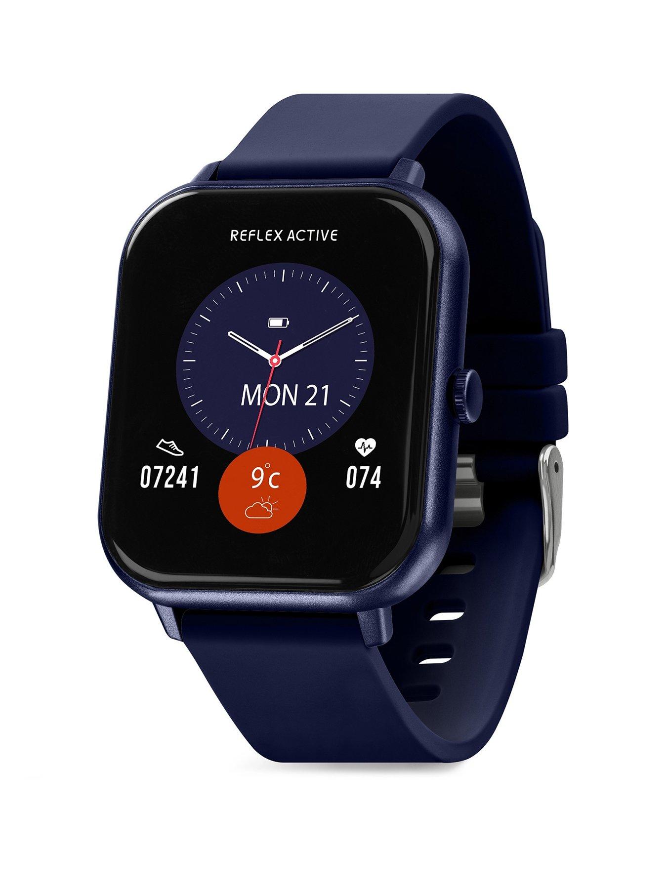 Image 1 of 7 of Reflex Active Reflex Active Nexus Lite Navy Silicone Strap Smart Watch