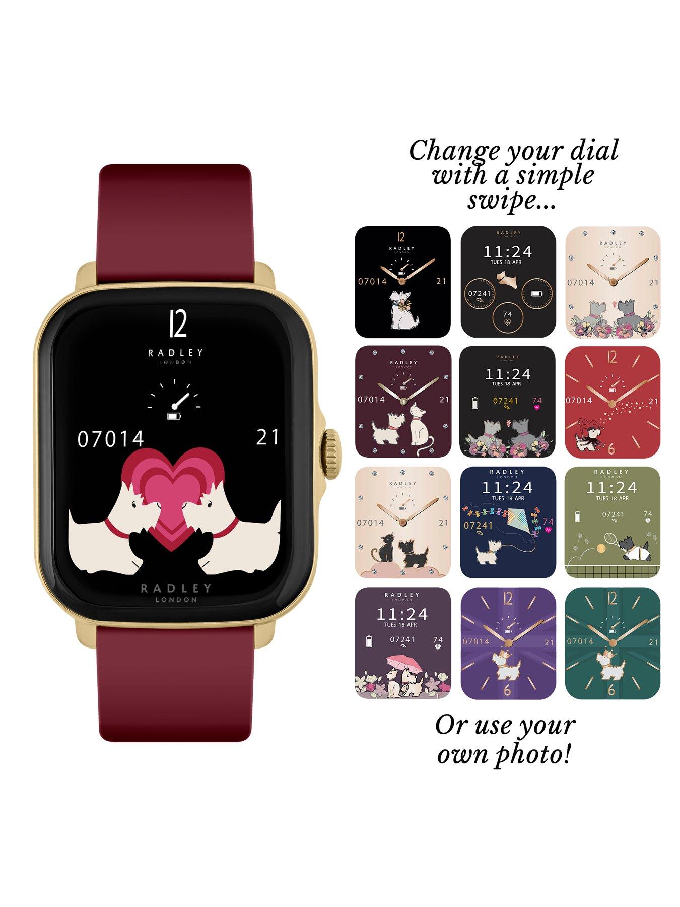 Image 2 of 6 of Radley Womens GPS Heart Rate Smart Watch - Multi