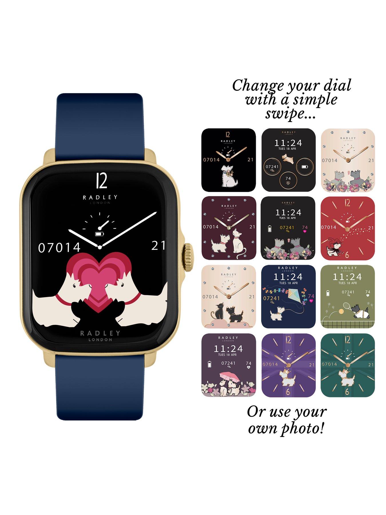 Image 2 of 6 of Radley Womens Series 20 Calling GPS LCD Smart Watch - Multi