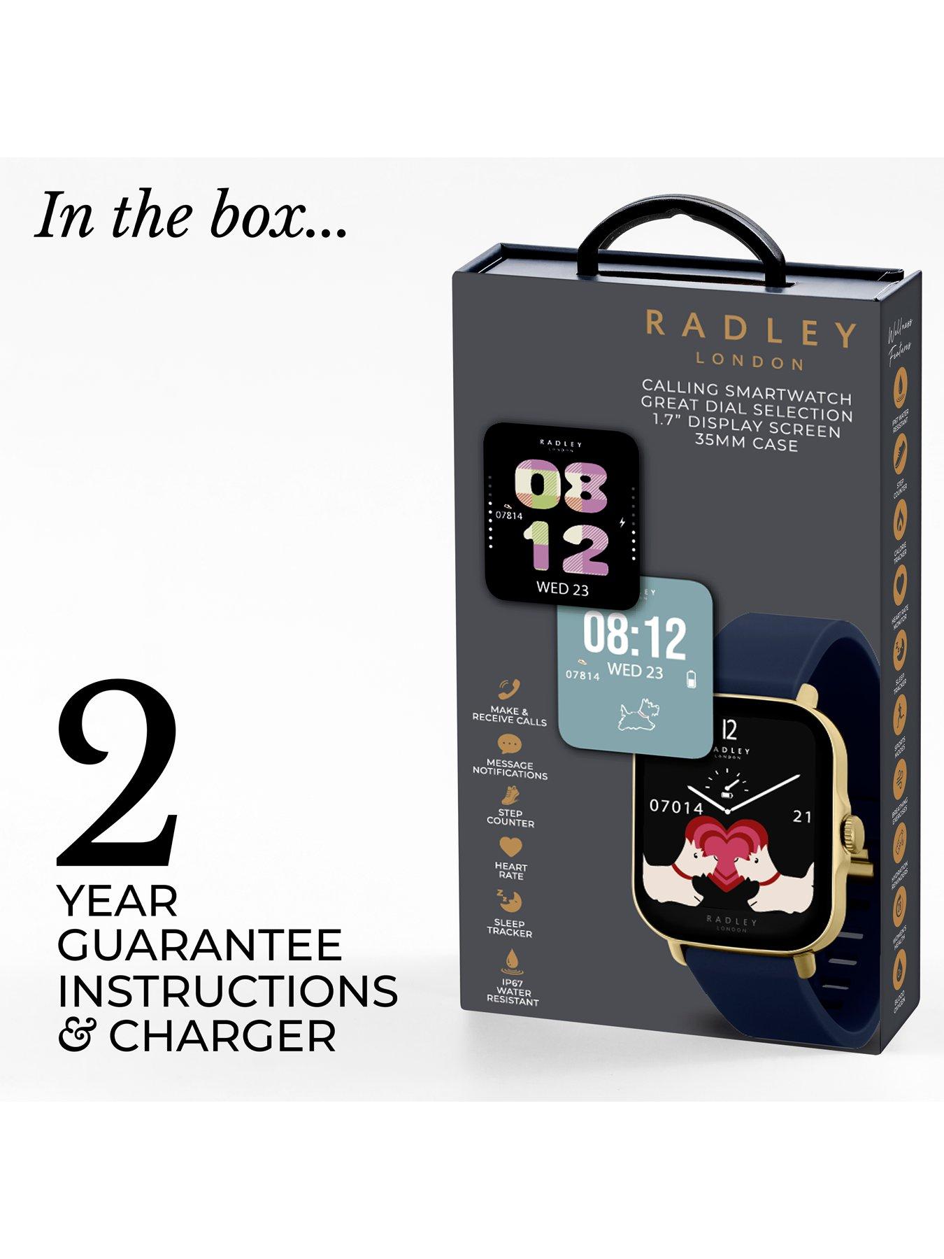 Image 5 of 6 of Radley Womens Series 20 Calling GPS LCD Smart Watch - Multi