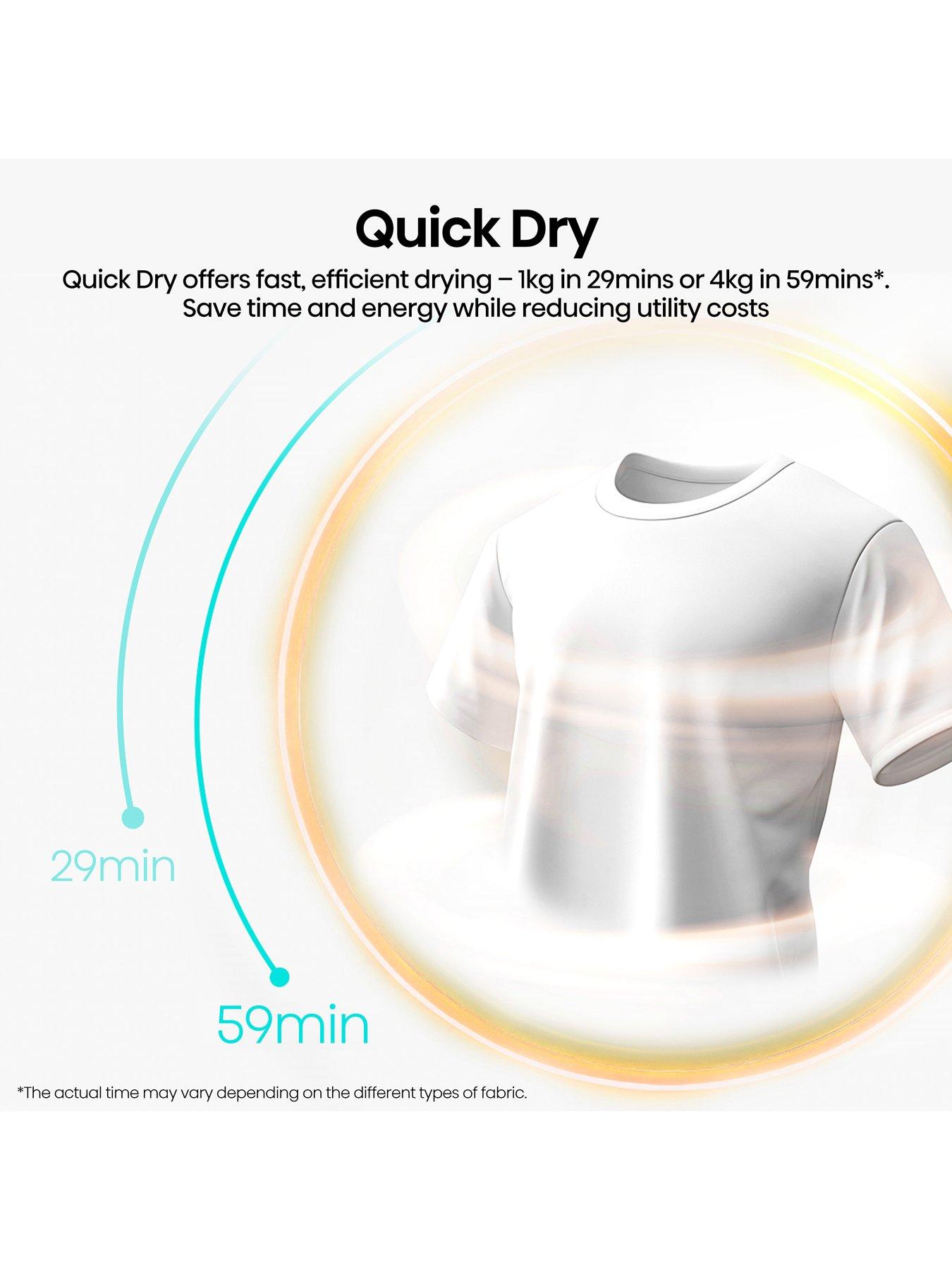 Image 4 of 7 of Hisense Hisense 1i Series DH1I900UWDCA 9kg, Heat Pump Tumble Dryer - White - A++ Rated