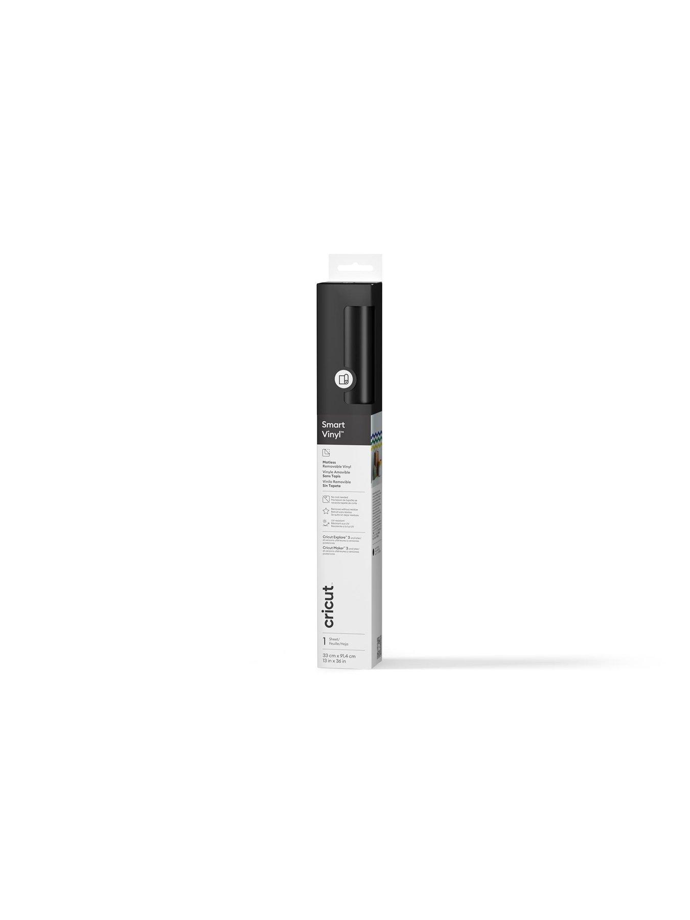 Image 2 of 7 of Cricut Smart Vinyl Removable (33x91cm) Black 3-pack Bundle