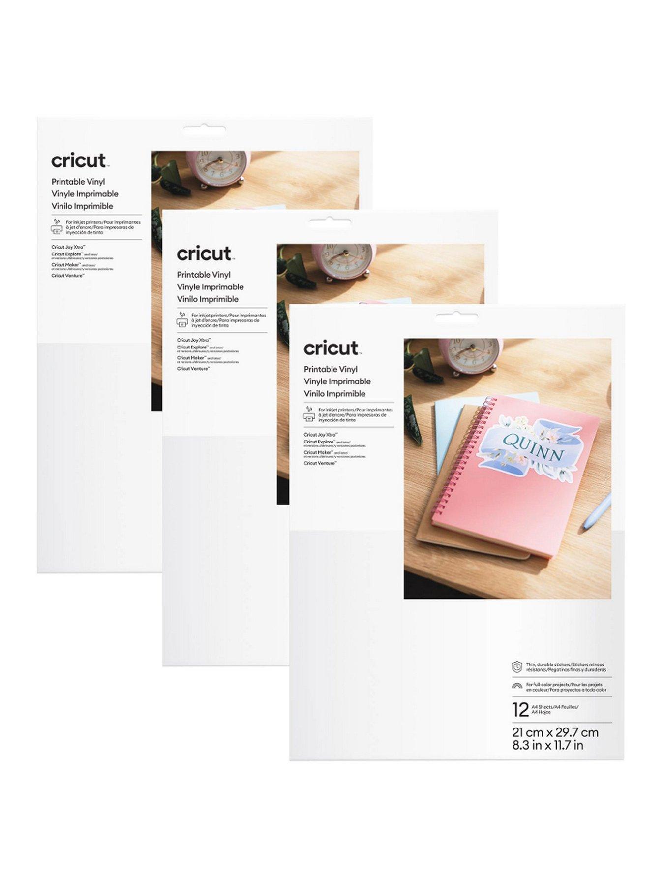 Cricut Cricut Printable Vinyl A4-Transparent, 36 sheets